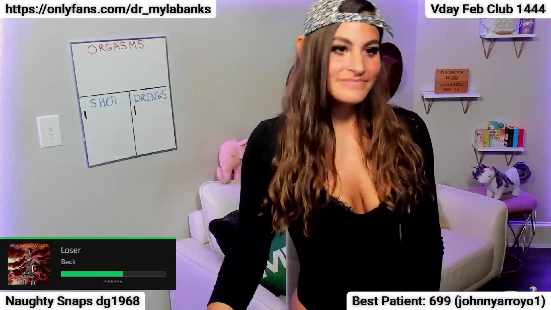 Gallery image thumbnail from Dr_MylaBanks's myfreecams stream on, 02/14/2023, 05:24 image 20 of 20