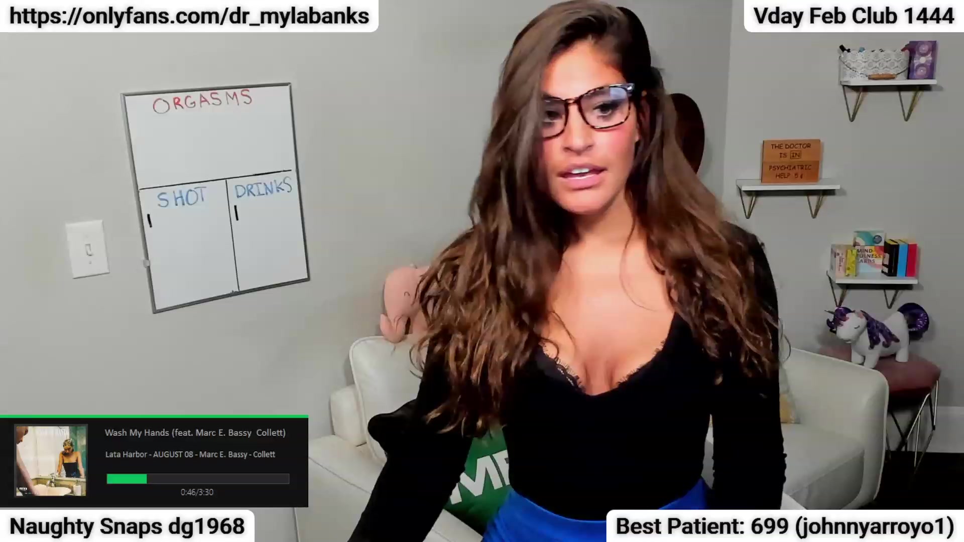 Gallery image thumbnail from Dr_MylaBanks's myfreecams stream on, 02/14/2023, 05:24 image 15 of 20