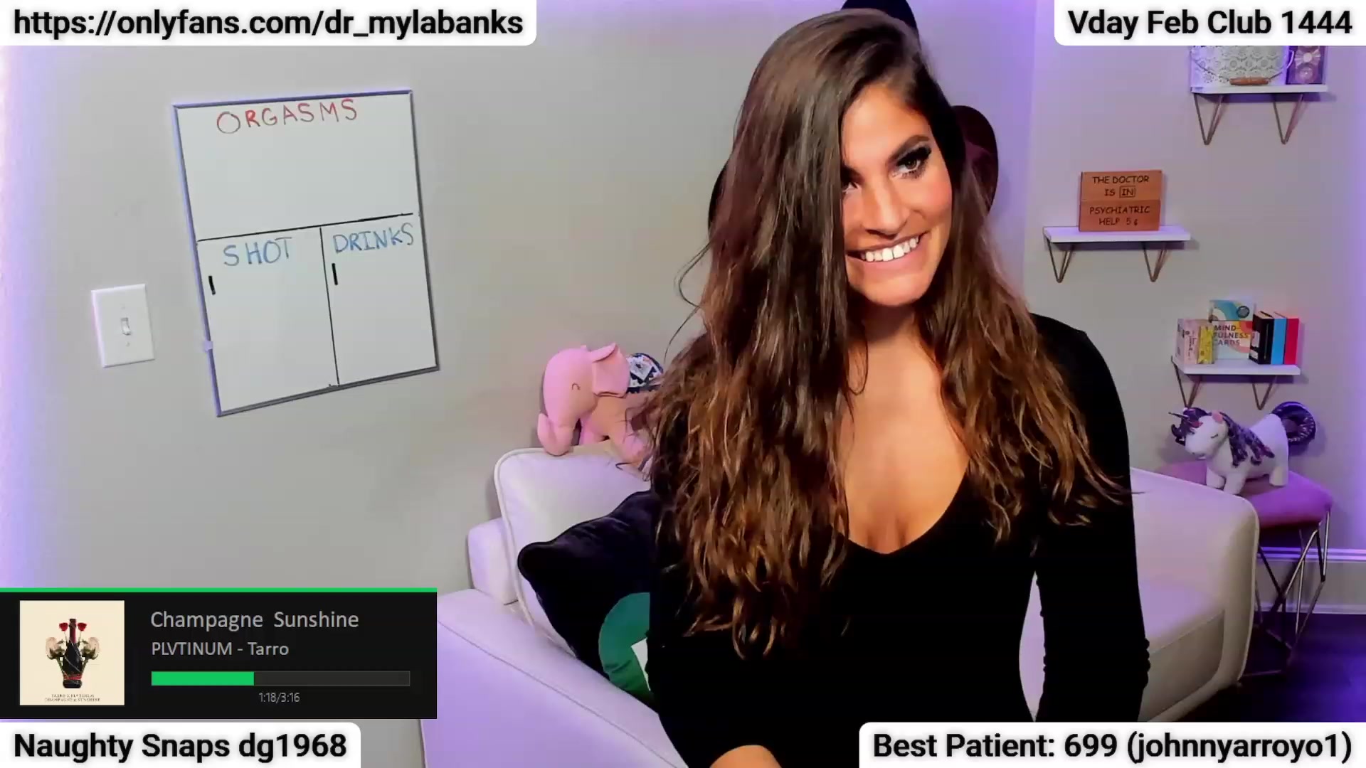 Gallery image thumbnail from Dr_MylaBanks's myfreecams stream on, 02/14/2023, 05:24 image 19 of 20