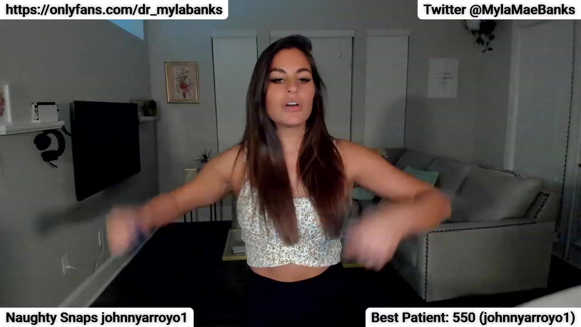 Gallery image thumbnail from Dr_MylaBanks's myfreecams stream on, 02/23/2023, 05:01 image 11 of 20