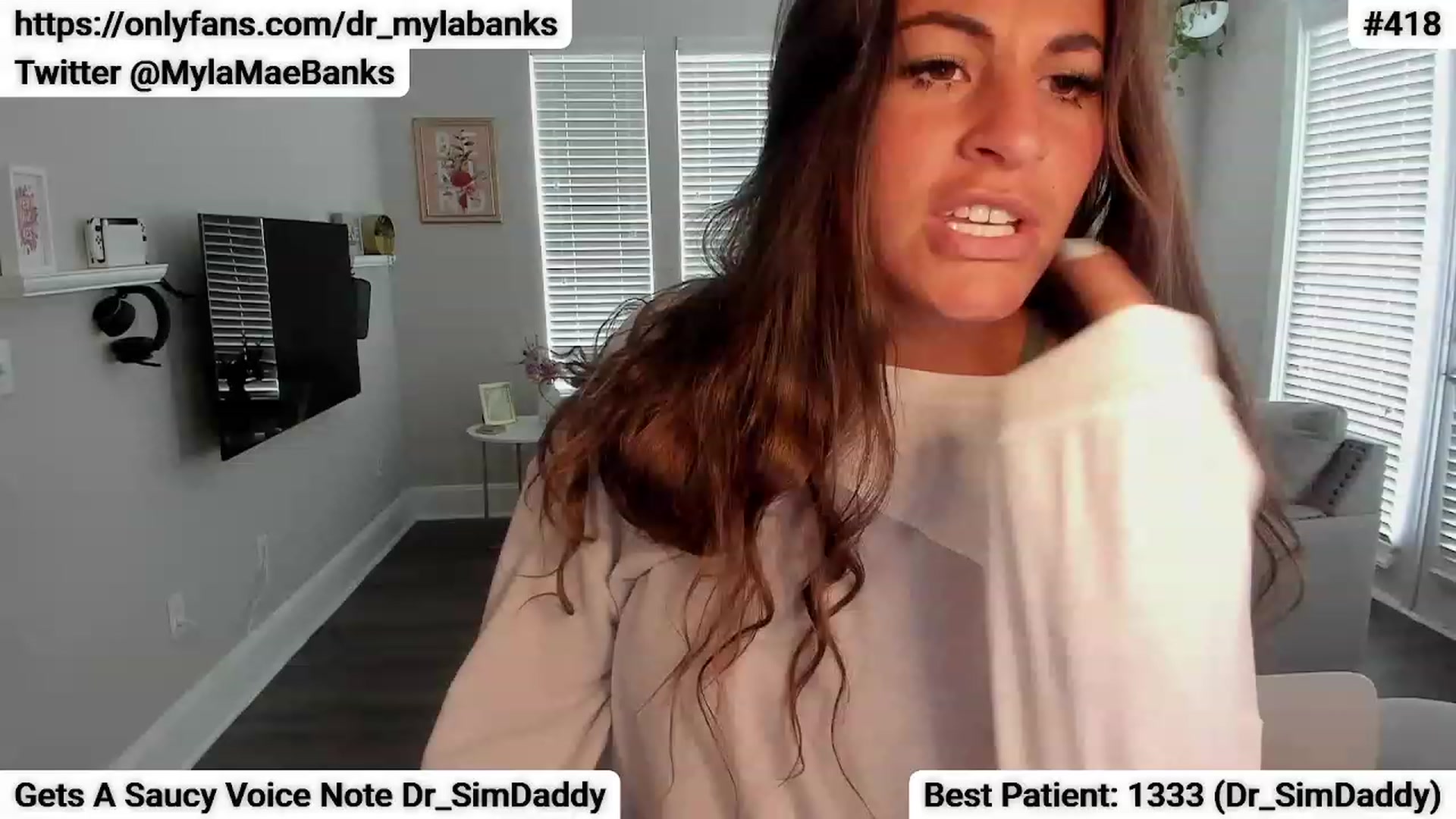 Gallery image thumbnail from Dr_MylaBanks's myfreecams stream on, 07/16/2023, 20:04 image 1 of 20