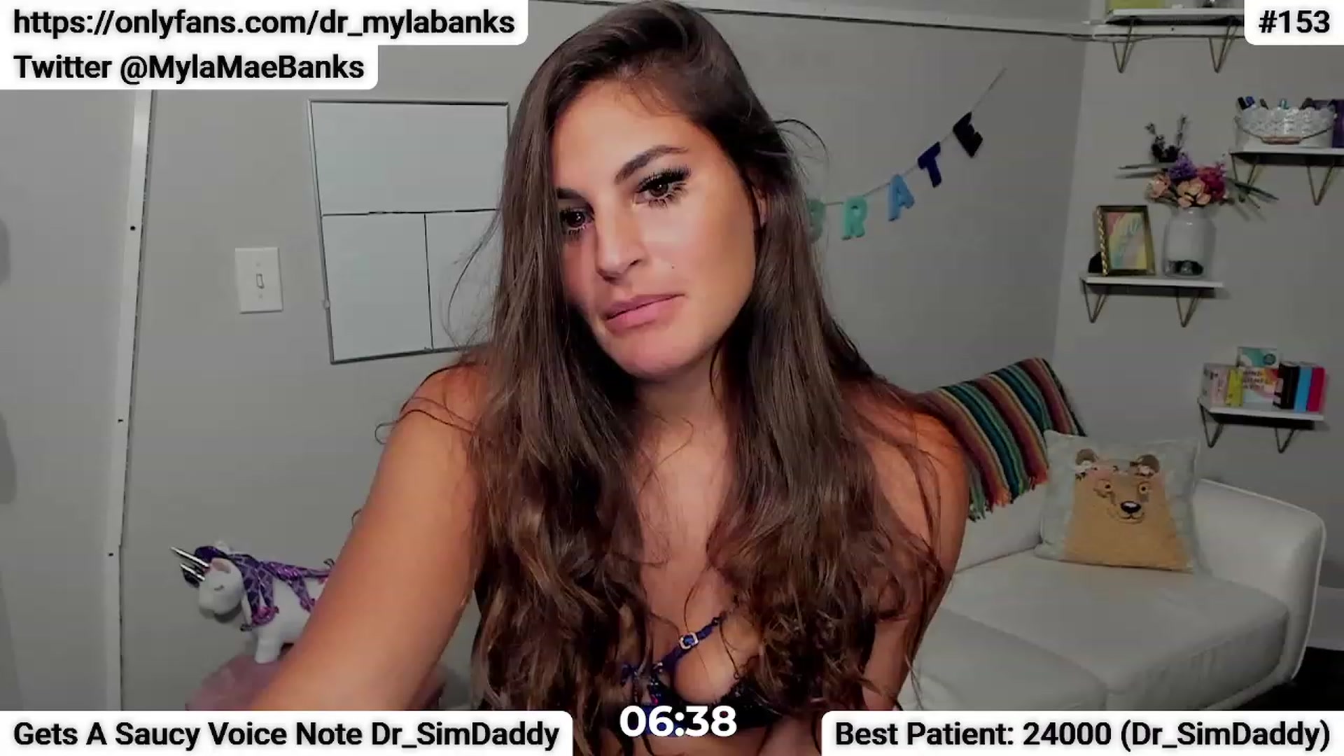 Gallery image thumbnail from Dr_MylaBanks's myfreecams stream on, 07/28/2023, 05:01 image 19 of 20