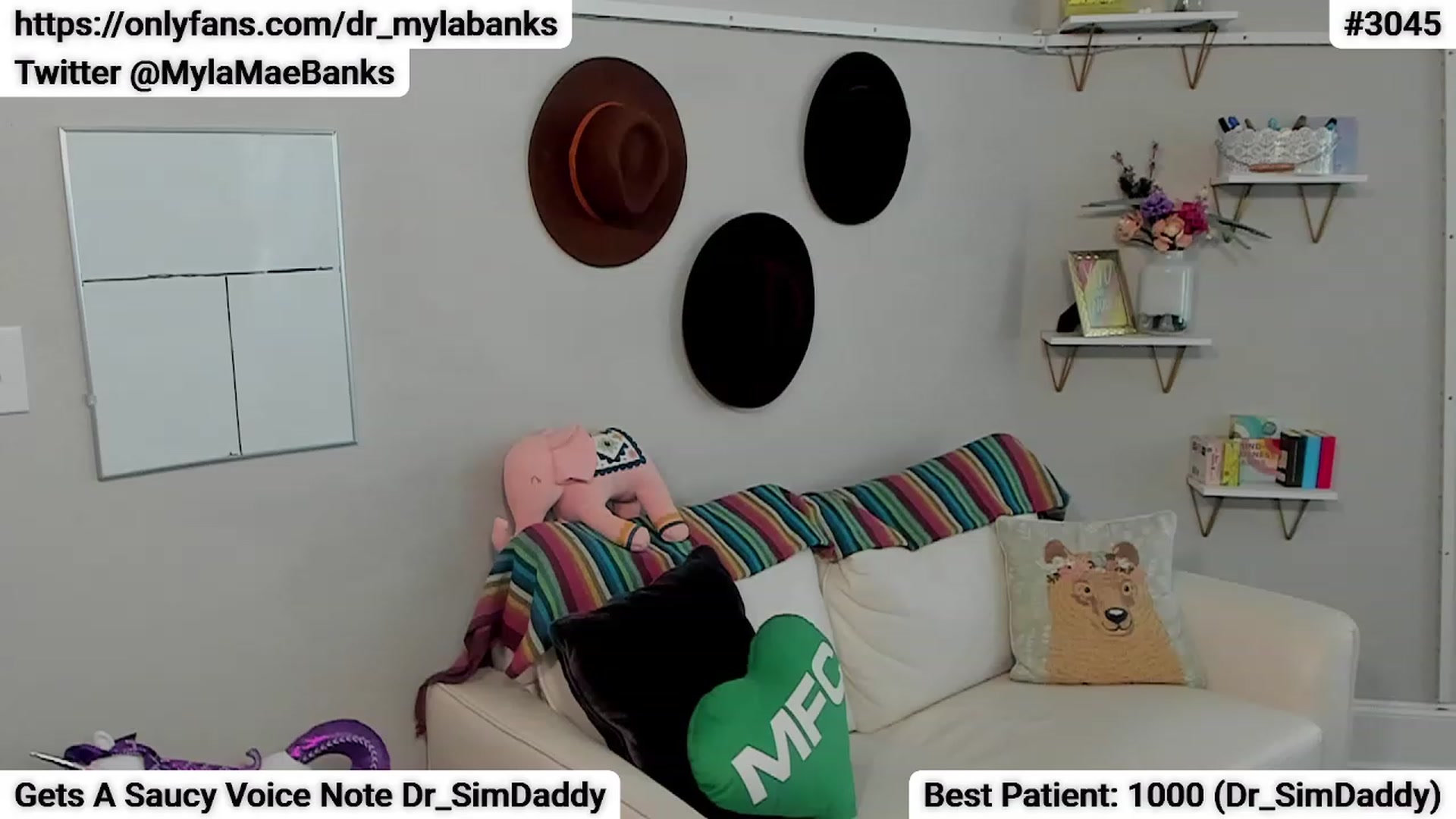 Gallery image thumbnail from Dr_MylaBanks's myfreecams stream on, 08/24/2023, 24:23 image 11 of 20