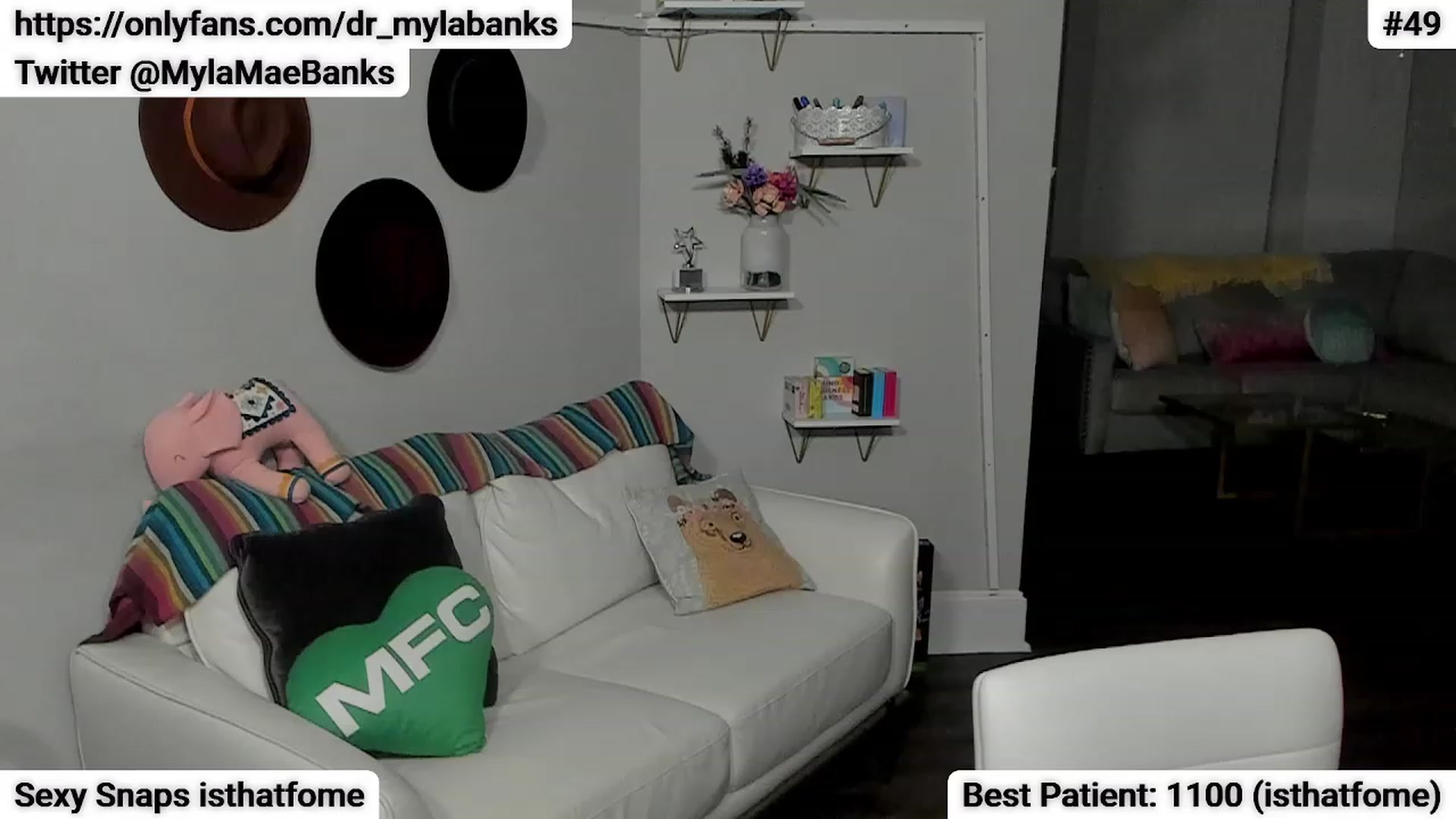 Gallery image thumbnail from Dr_MylaBanks's myfreecams stream on, 09/04/2023, 04:55 image 5 of 20