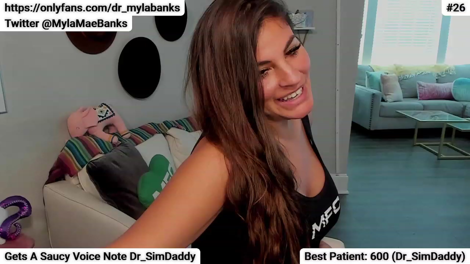 Gallery image thumbnail from Dr_MylaBanks's myfreecams stream on, 09/05/2023, 18:50 image 19 of 20