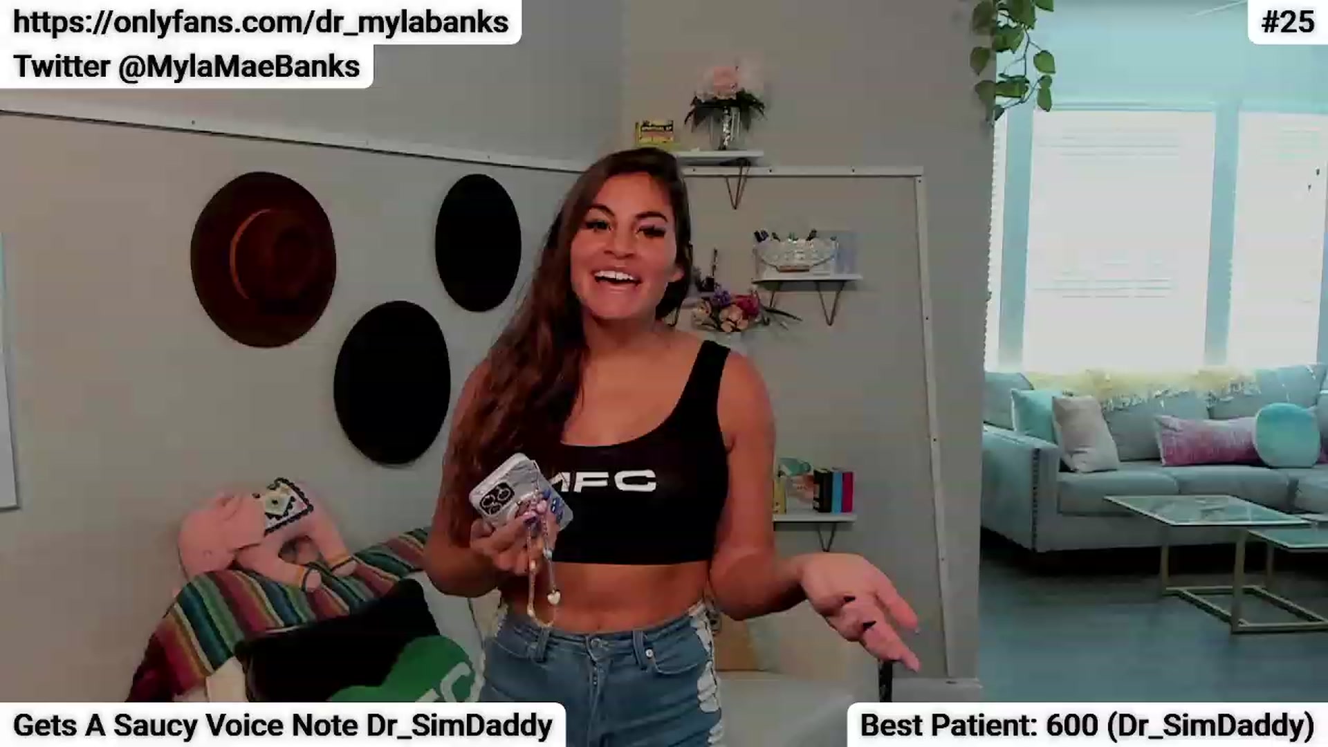 Gallery image thumbnail from Dr_MylaBanks's myfreecams stream on, 09/05/2023, 18:50 image 7 of 20