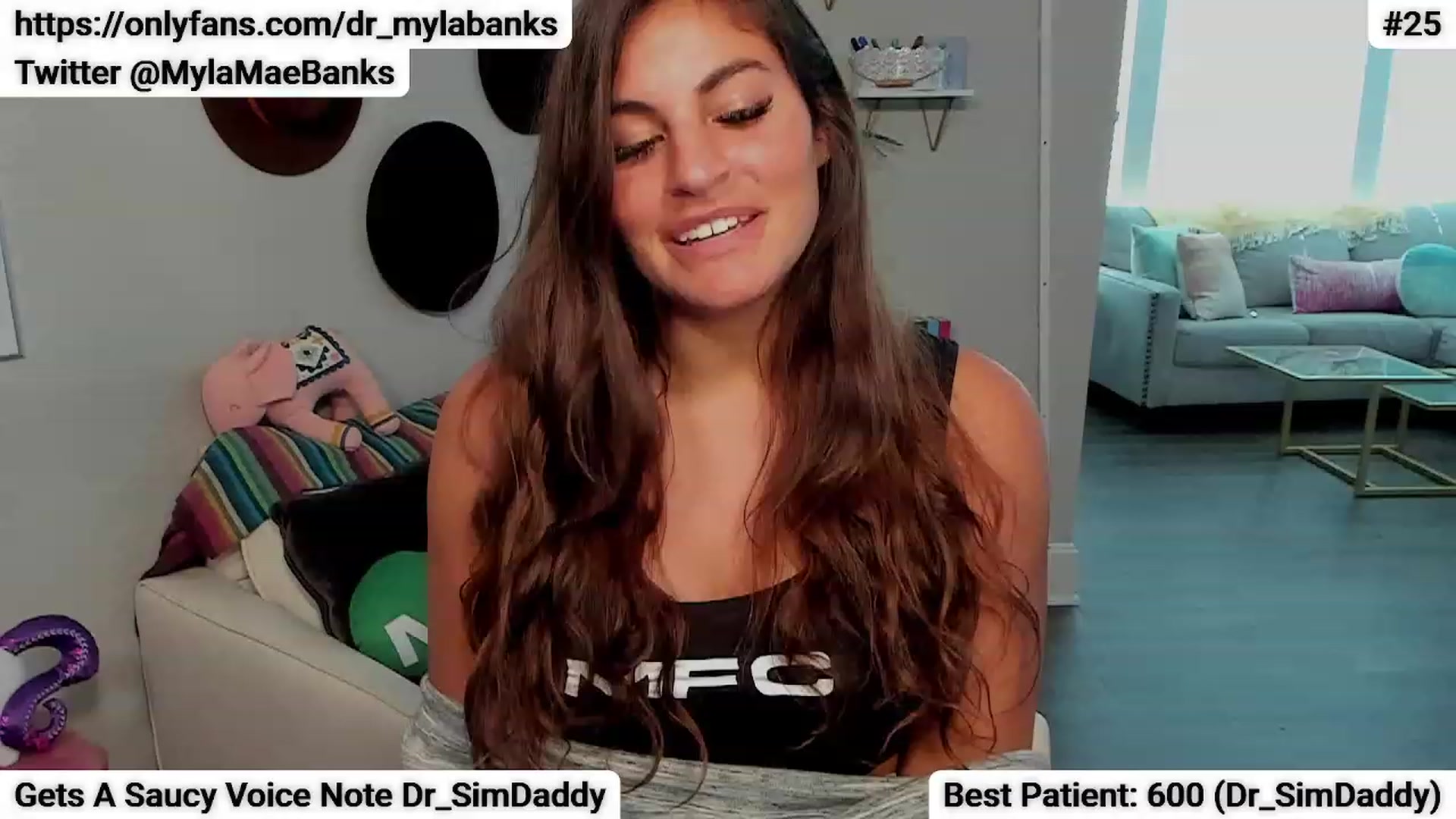 Gallery image thumbnail from Dr_MylaBanks's myfreecams stream on, 09/05/2023, 18:50 image 6 of 20