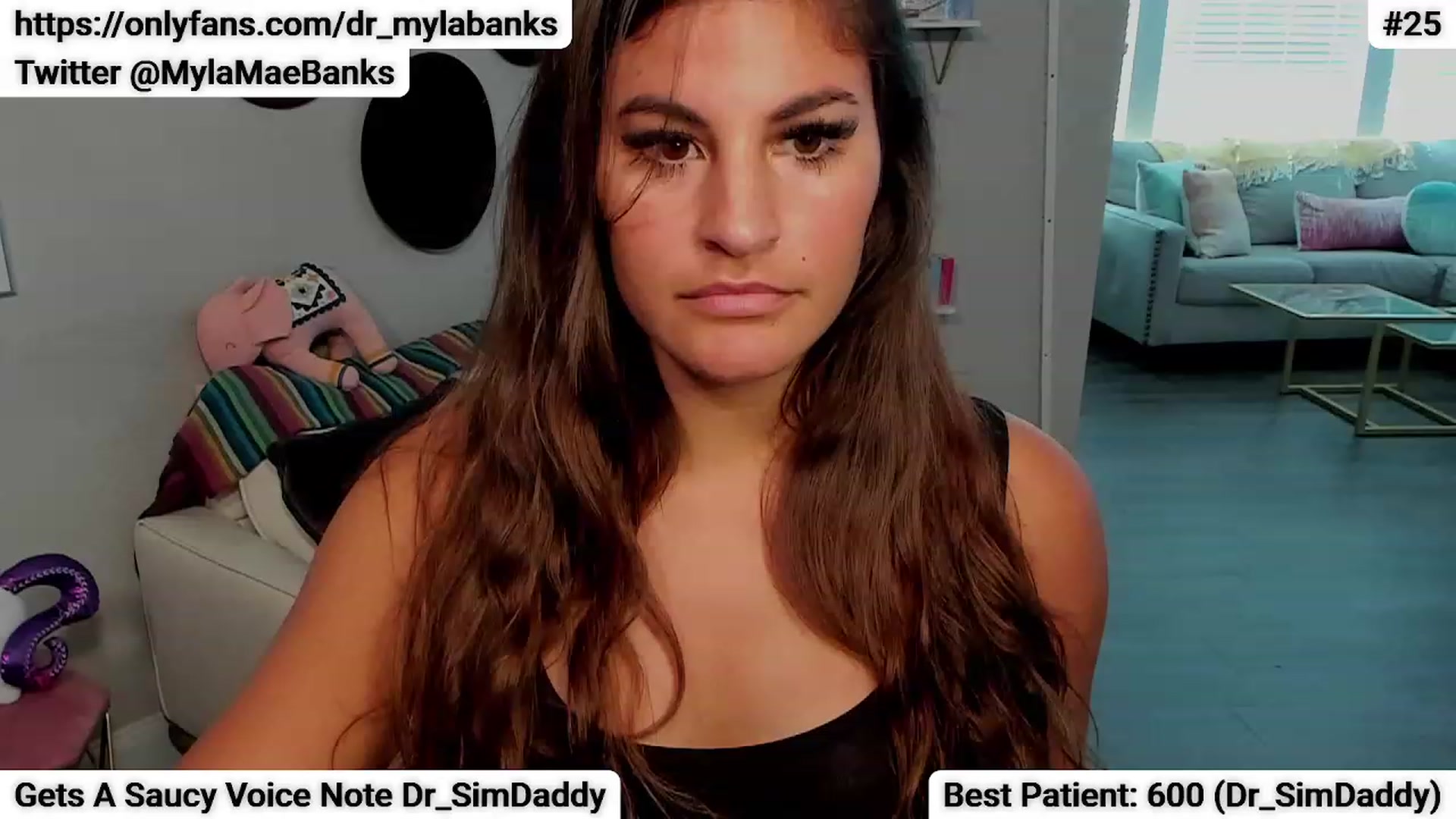 Gallery image thumbnail from Dr_MylaBanks's myfreecams stream on, 09/05/2023, 18:50 image 10 of 20