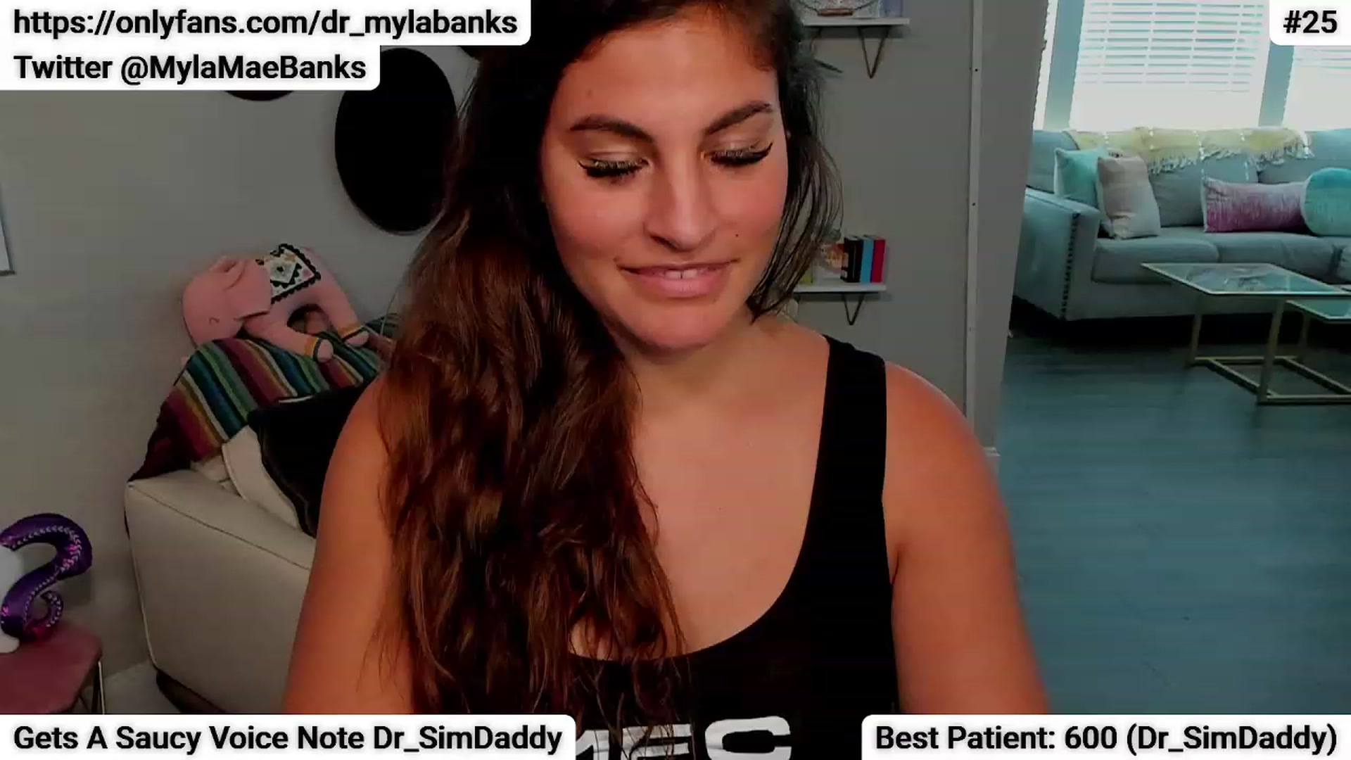 Gallery image thumbnail from Dr_MylaBanks's myfreecams stream on, 09/05/2023, 18:50 image 9 of 20