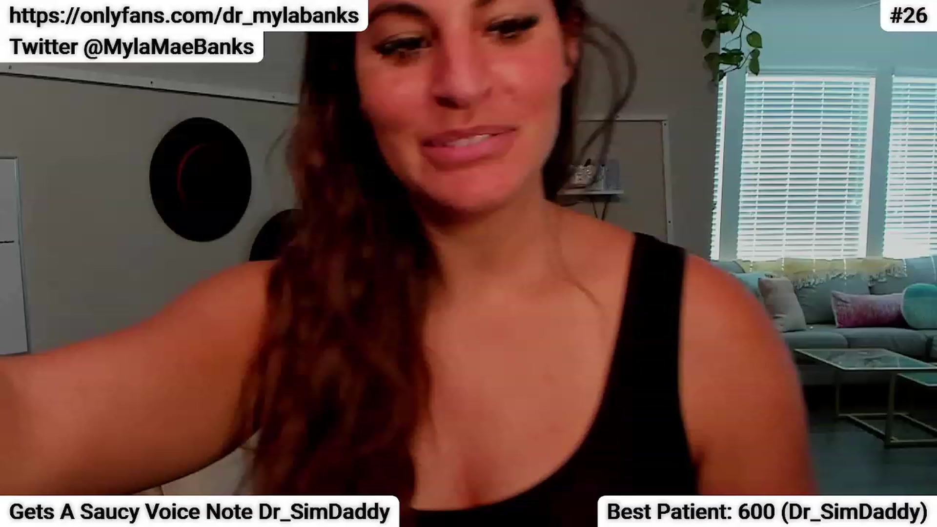 Gallery image thumbnail from Dr_MylaBanks's myfreecams stream on, 09/05/2023, 18:50 image 14 of 20