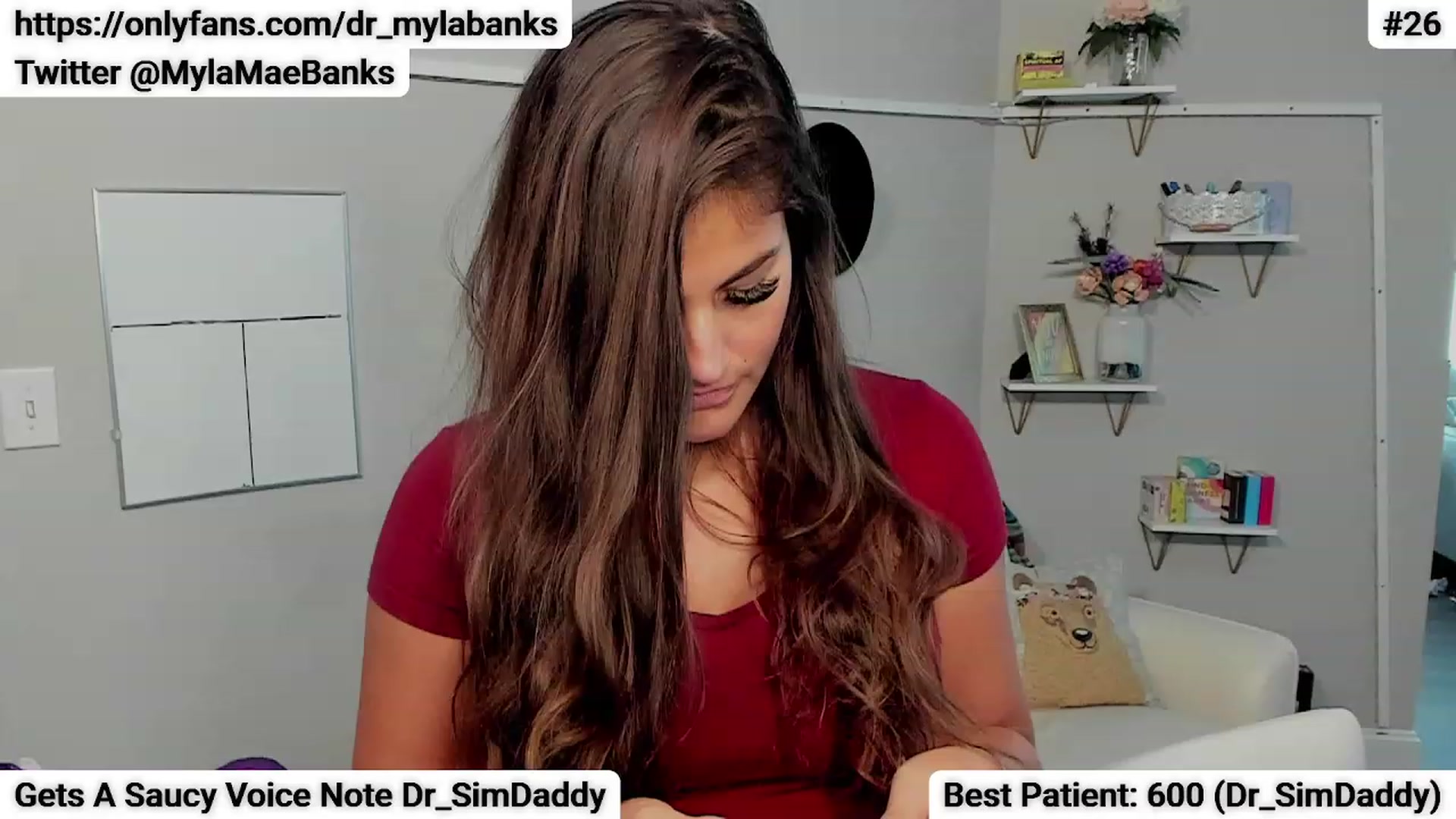 Gallery image thumbnail from Dr_MylaBanks's myfreecams stream on, 09/06/2023, 19:05 image 2 of 20