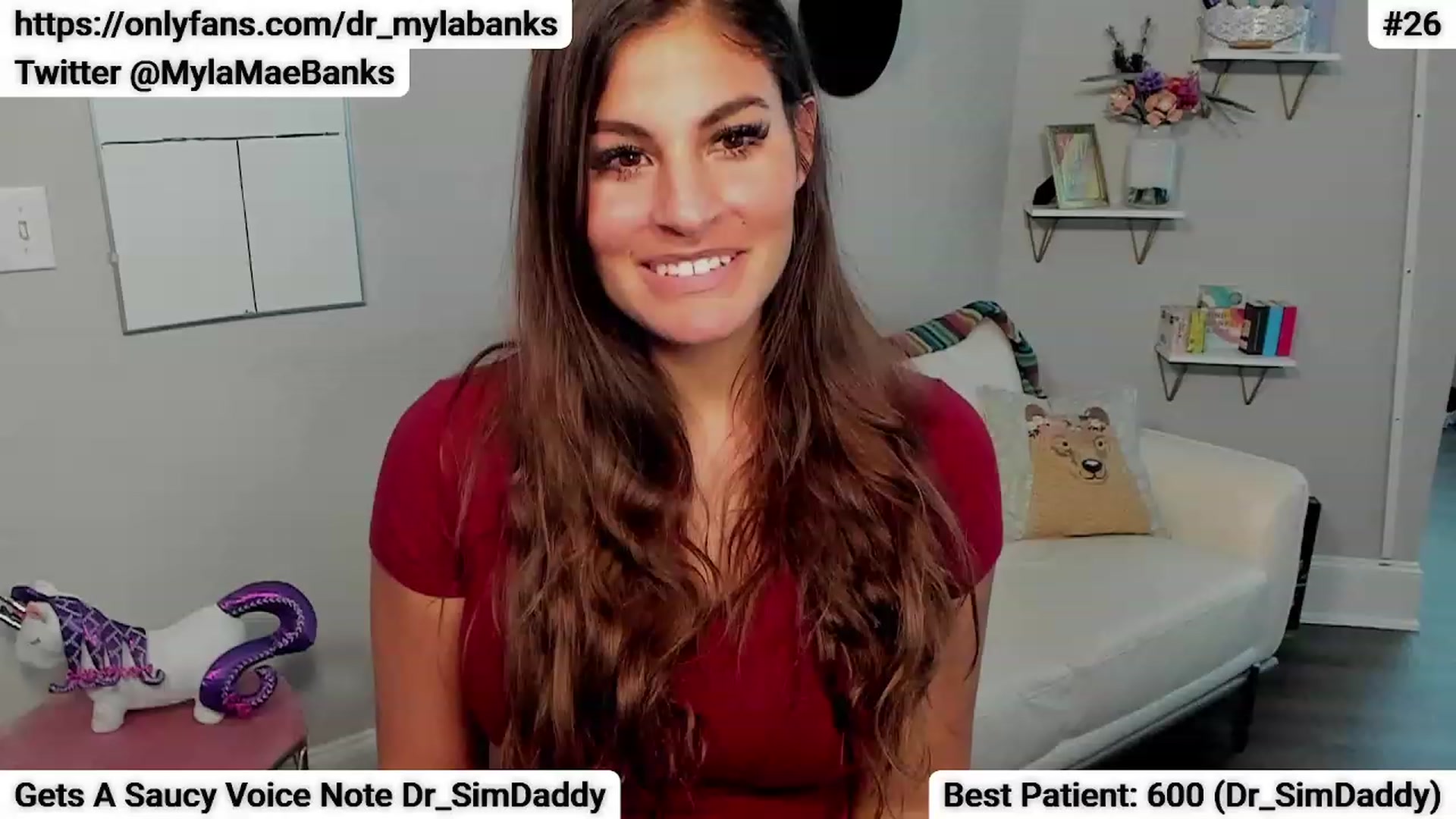 Gallery image thumbnail from Dr_MylaBanks's myfreecams stream on, 09/06/2023, 19:05 image 11 of 20