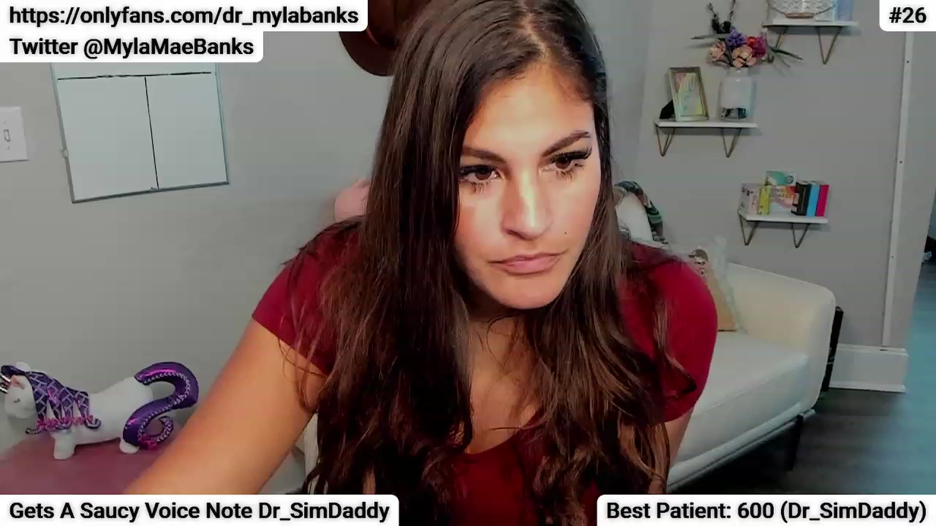 Gallery image thumbnail from Dr_MylaBanks's myfreecams stream on, 09/06/2023, 19:05 image 13 of 20