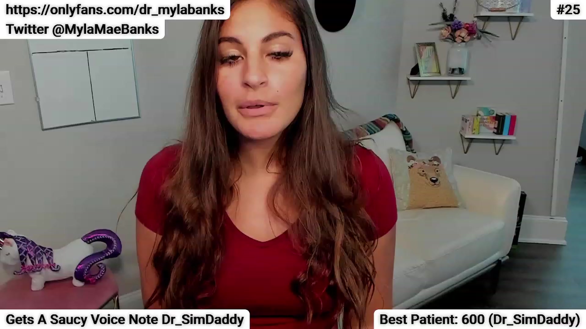Gallery image thumbnail from Dr_MylaBanks's myfreecams stream on, 09/06/2023, 19:05 image 20 of 20
