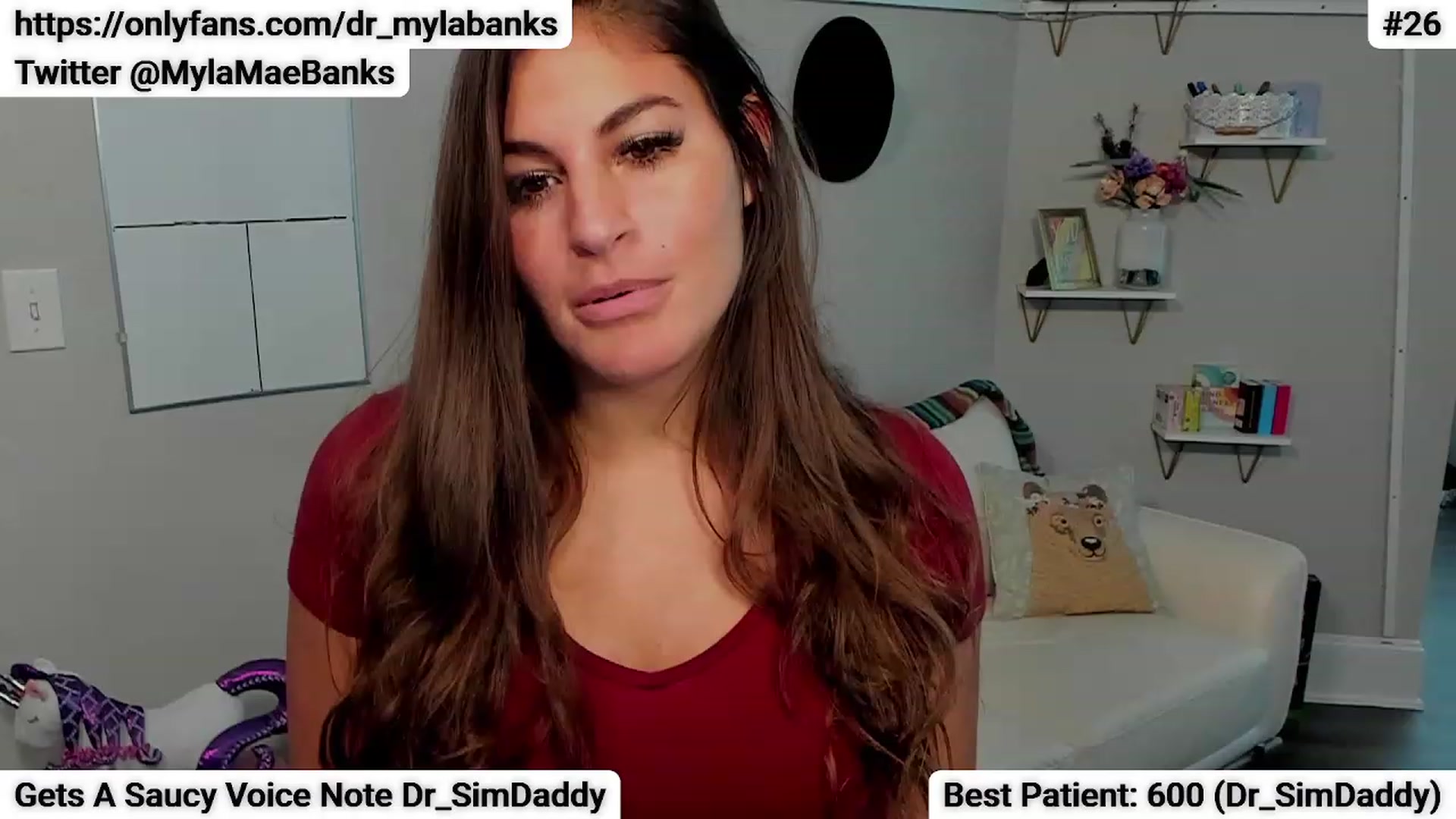 Gallery image thumbnail from Dr_MylaBanks's myfreecams stream on, 09/06/2023, 19:05 image 9 of 20