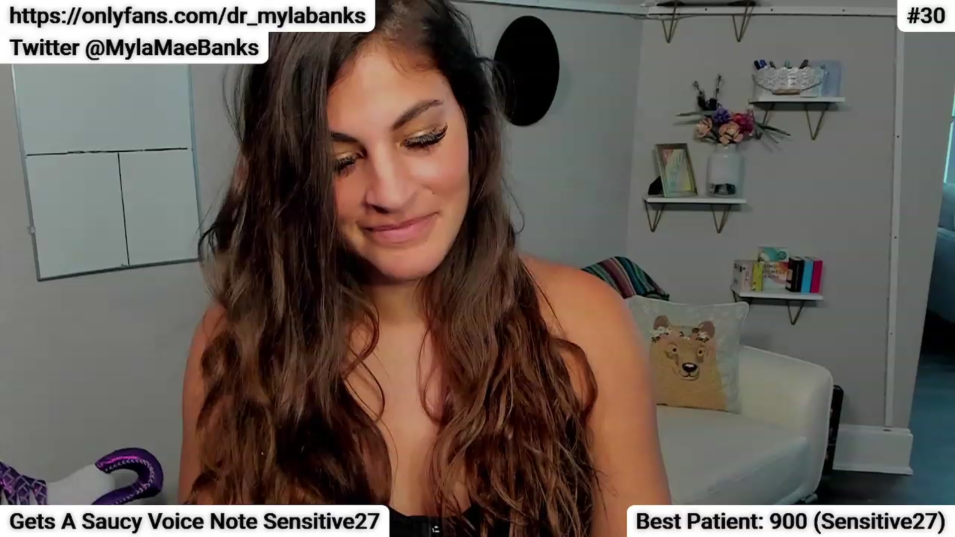 Gallery image thumbnail from Dr_MylaBanks's myfreecams stream on, 09/07/2023, 16:38 image 6 of 20