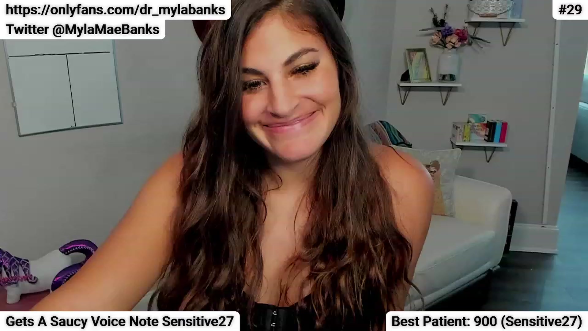 Gallery image thumbnail from Dr_MylaBanks's myfreecams stream on, 09/07/2023, 16:38 image 15 of 20
