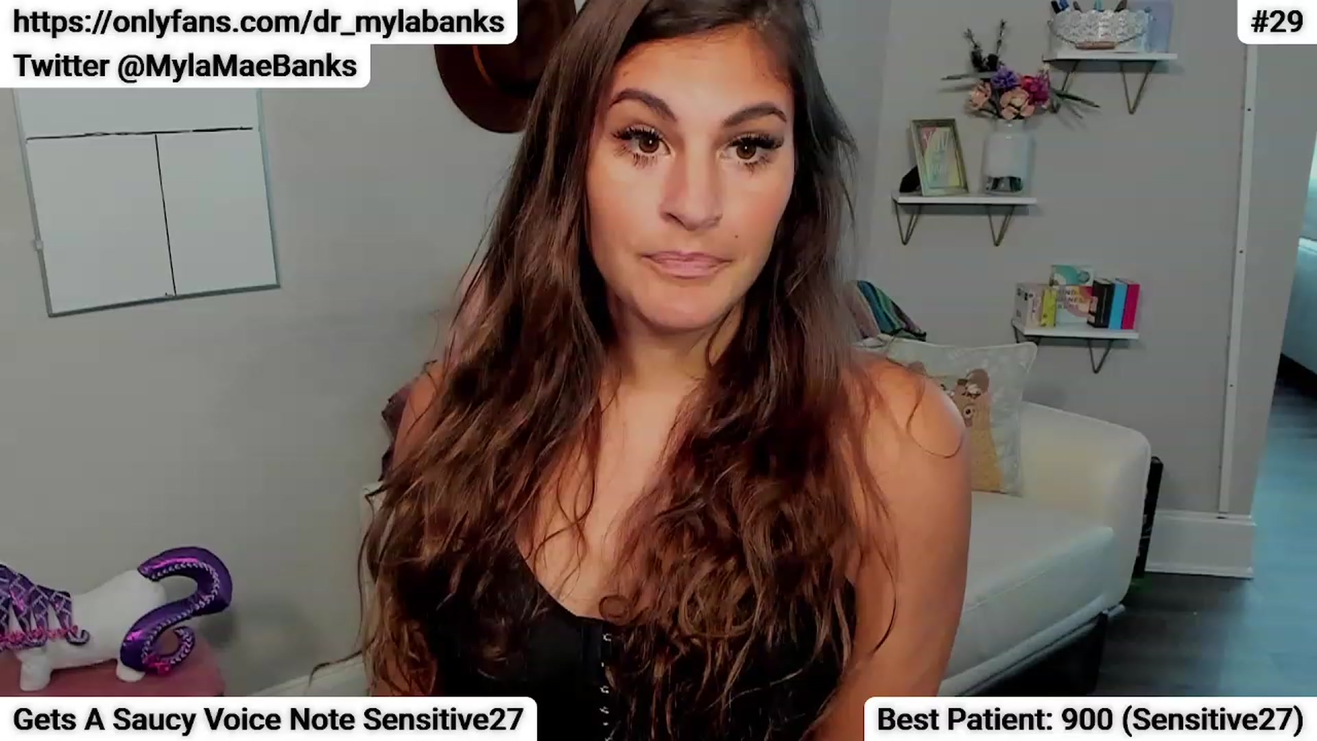 Gallery image thumbnail from Dr_MylaBanks's myfreecams stream on, 09/07/2023, 16:38 image 19 of 20