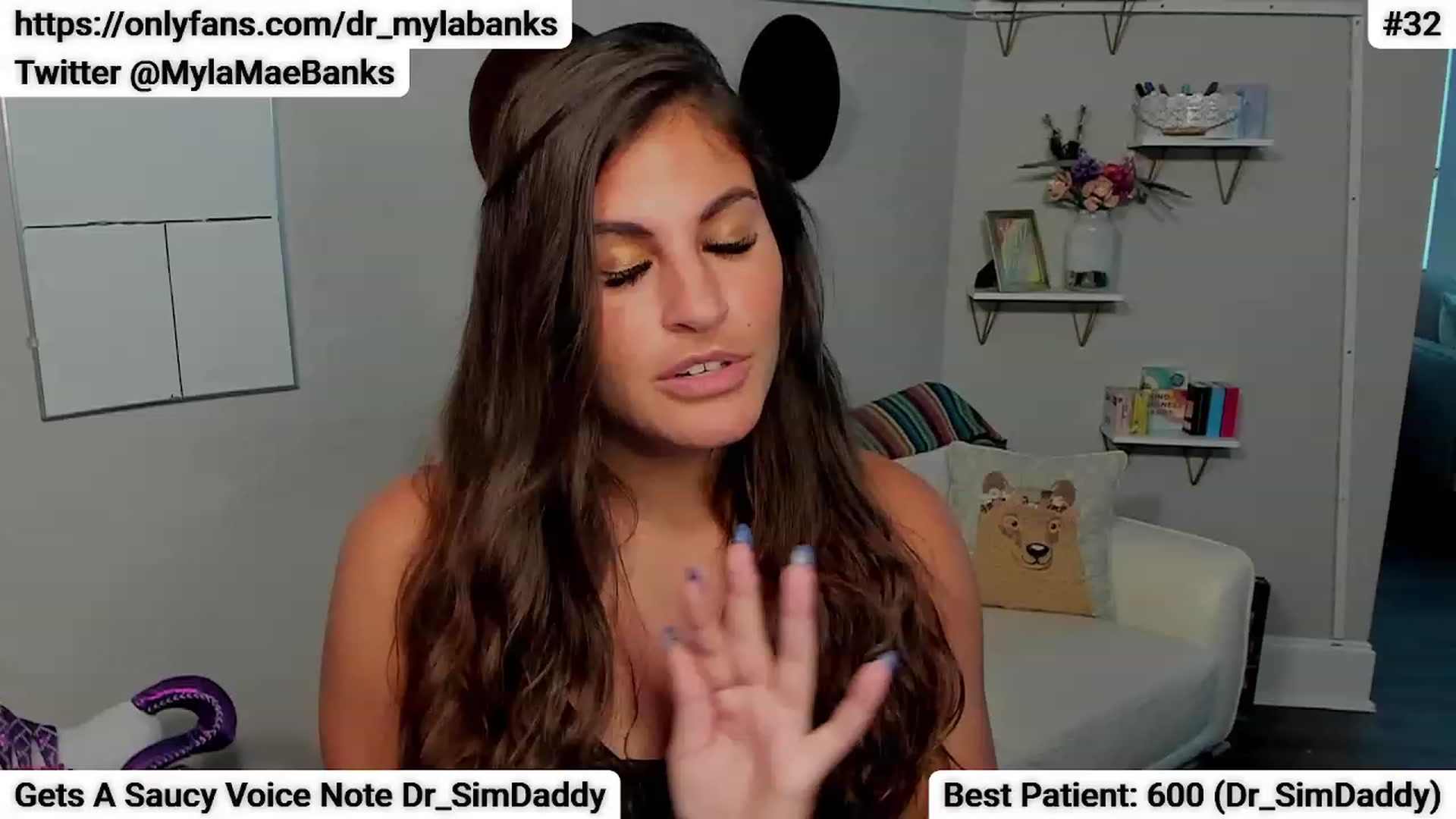 Gallery image thumbnail from Dr_MylaBanks's myfreecams stream on, 09/07/2023, 16:38 image 1 of 20