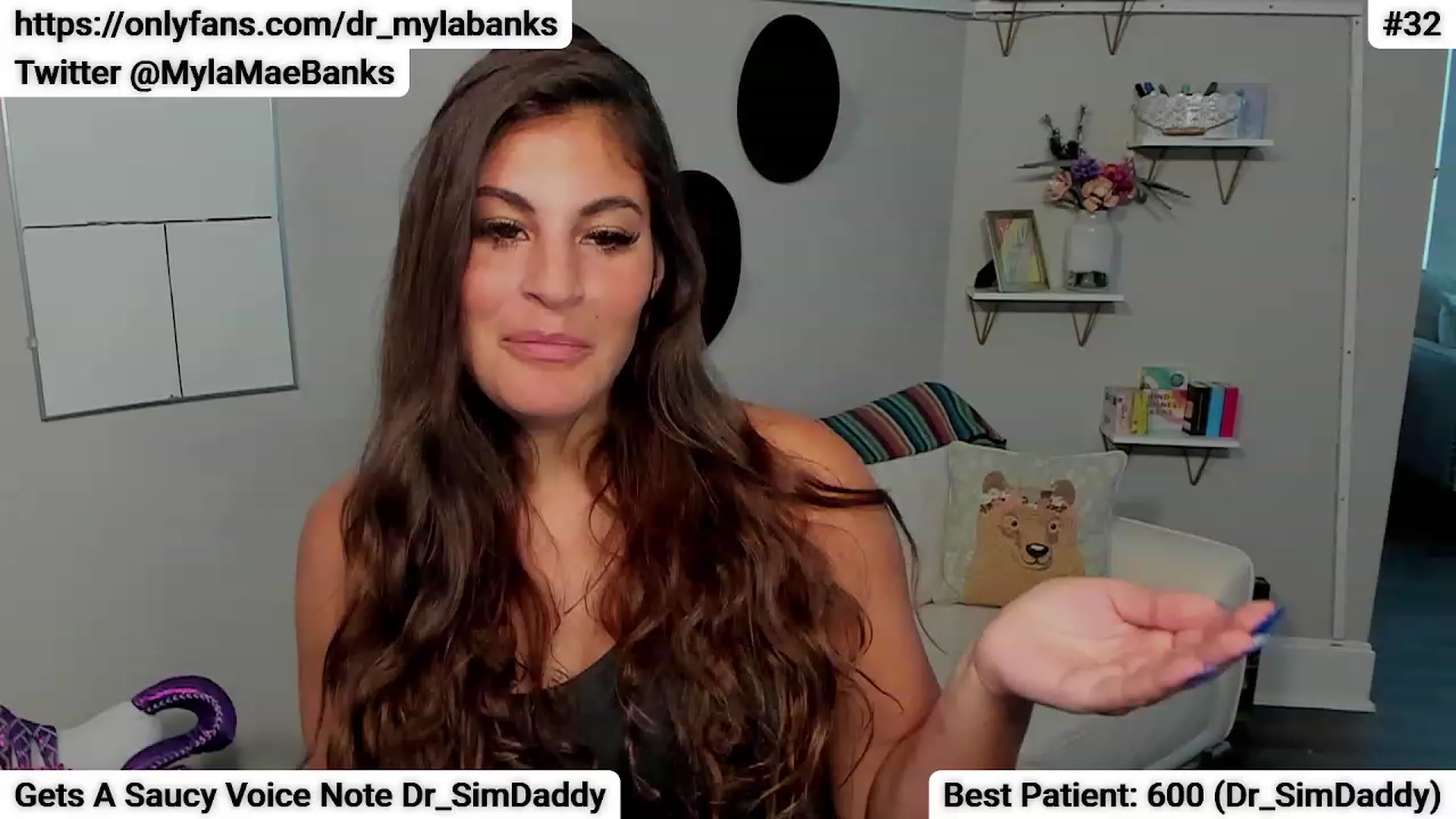 Gallery image thumbnail from Dr_MylaBanks's myfreecams stream on, 09/07/2023, 16:38 image 2 of 20