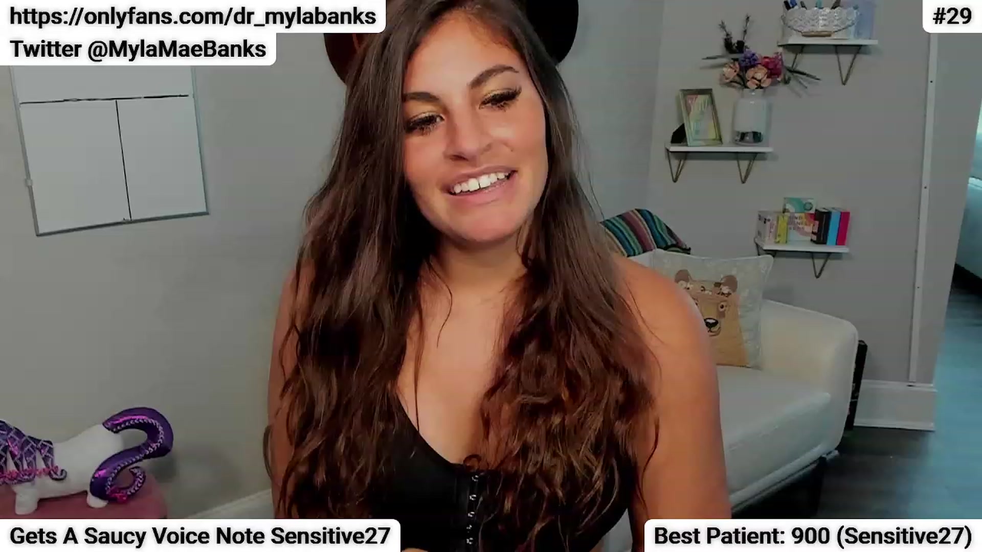 Gallery image thumbnail from Dr_MylaBanks's myfreecams stream on, 09/07/2023, 16:38 image 20 of 20