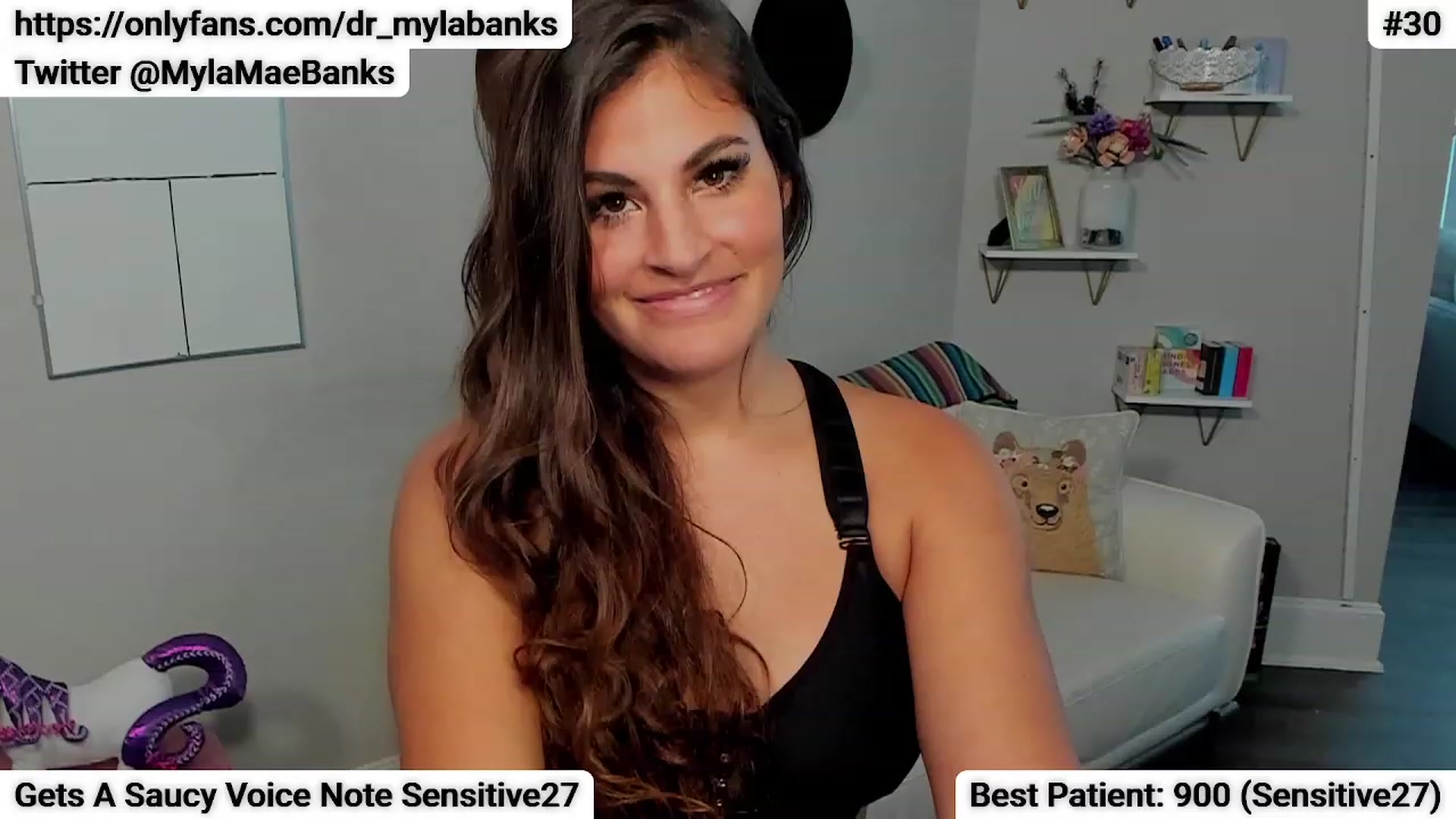 Gallery image thumbnail from Dr_MylaBanks's myfreecams stream on, 09/07/2023, 16:38 image 5 of 20