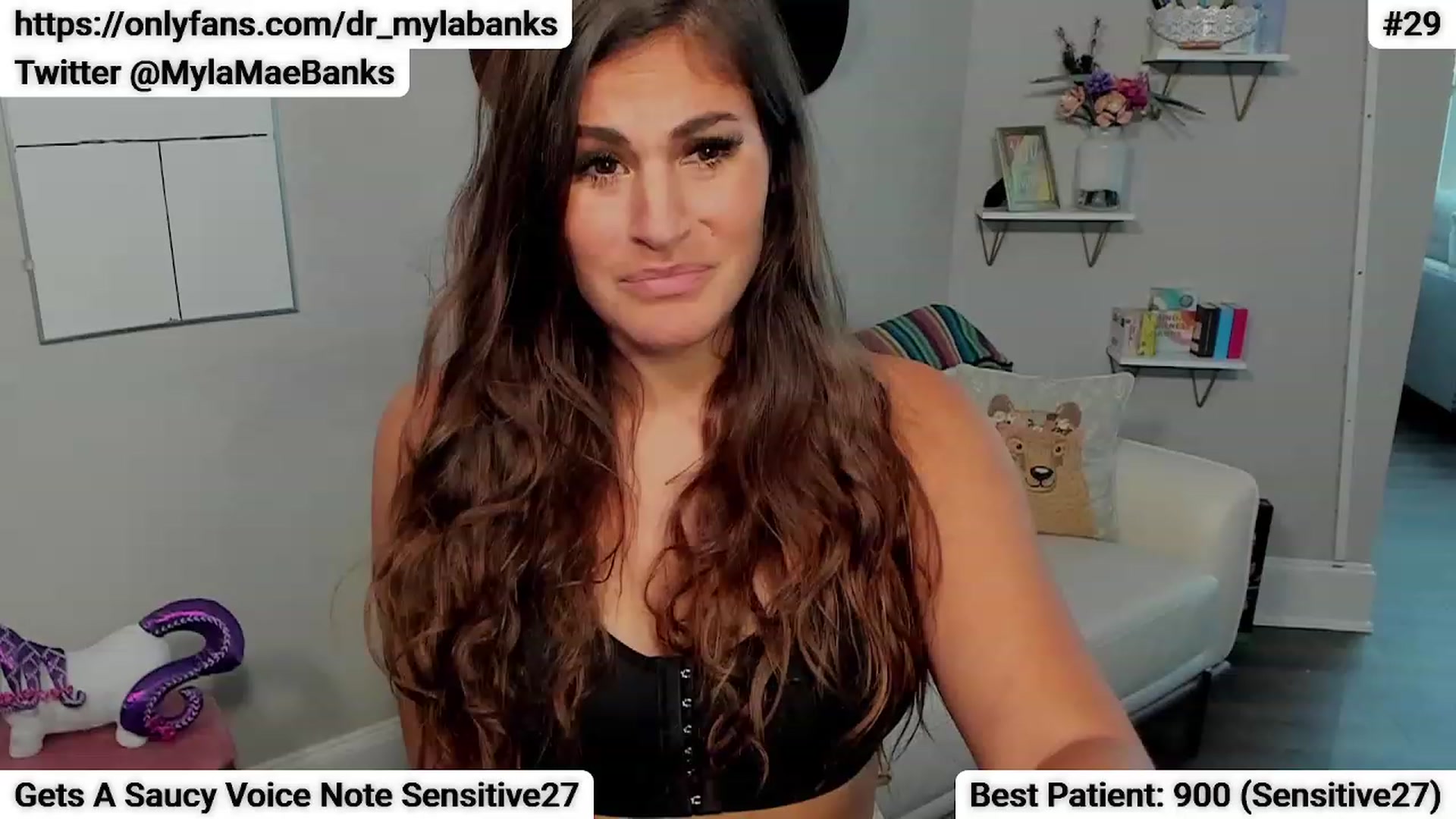 Gallery image thumbnail from Dr_MylaBanks's myfreecams stream on, 09/07/2023, 16:38 image 11 of 20