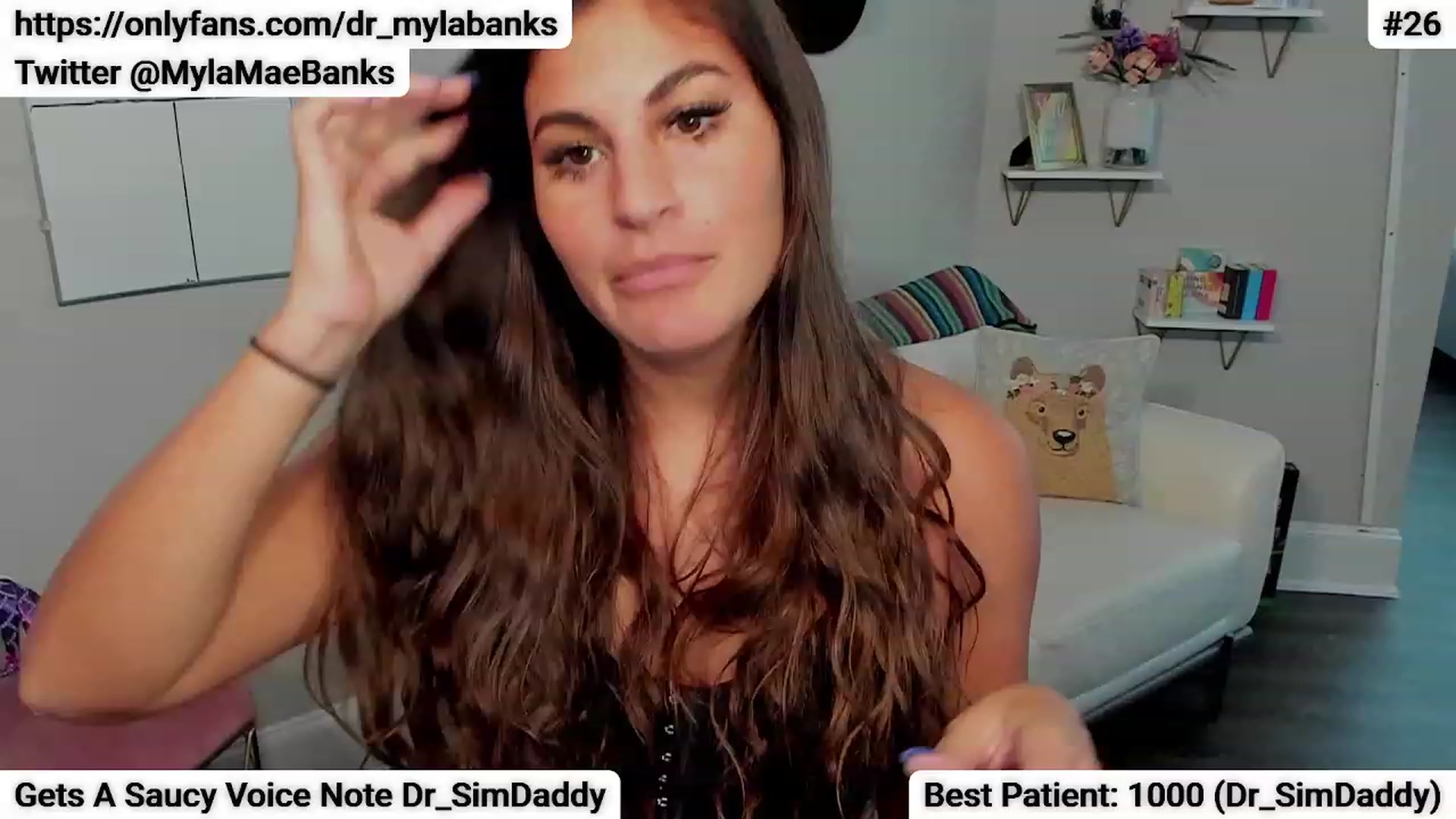Gallery image thumbnail from Dr_MylaBanks's myfreecams stream on, 09/07/2023, 18:53 image 18 of 20