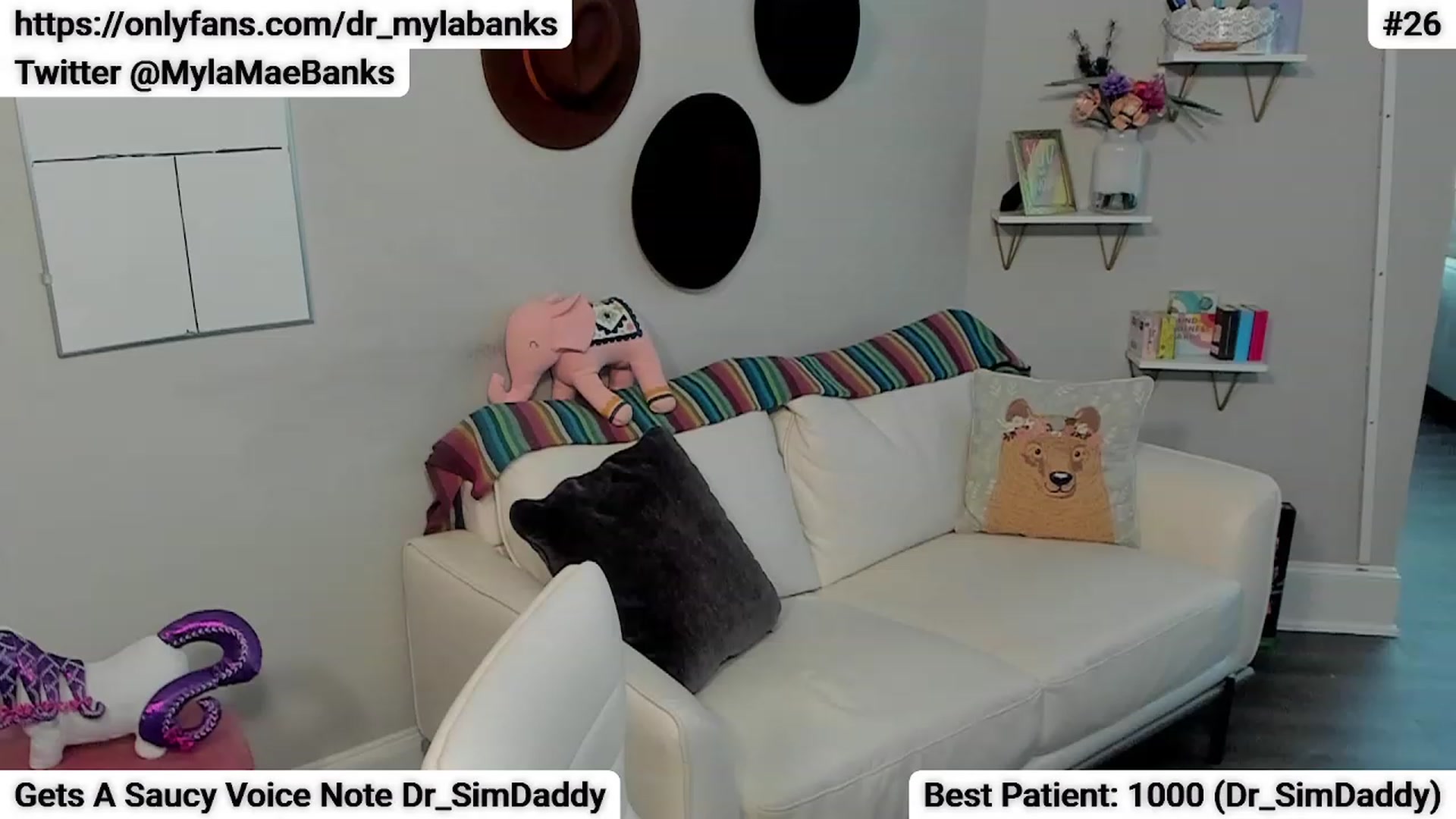 Gallery image thumbnail from Dr_MylaBanks's myfreecams stream on, 09/07/2023, 18:53 image 11 of 20