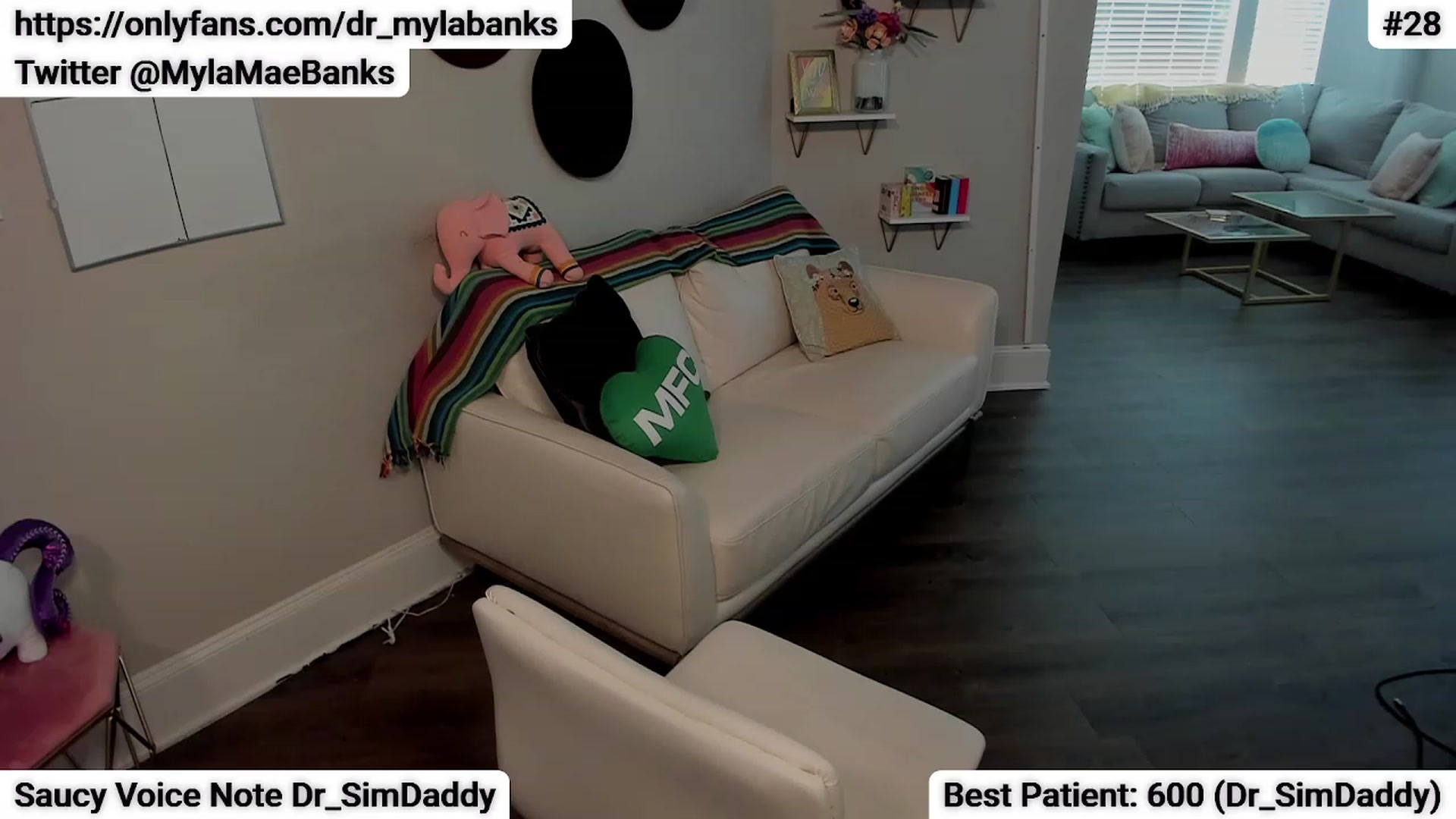 Gallery image thumbnail from Dr_MylaBanks's myfreecams stream on, 09/12/2023, 18:37 image 18 of 20