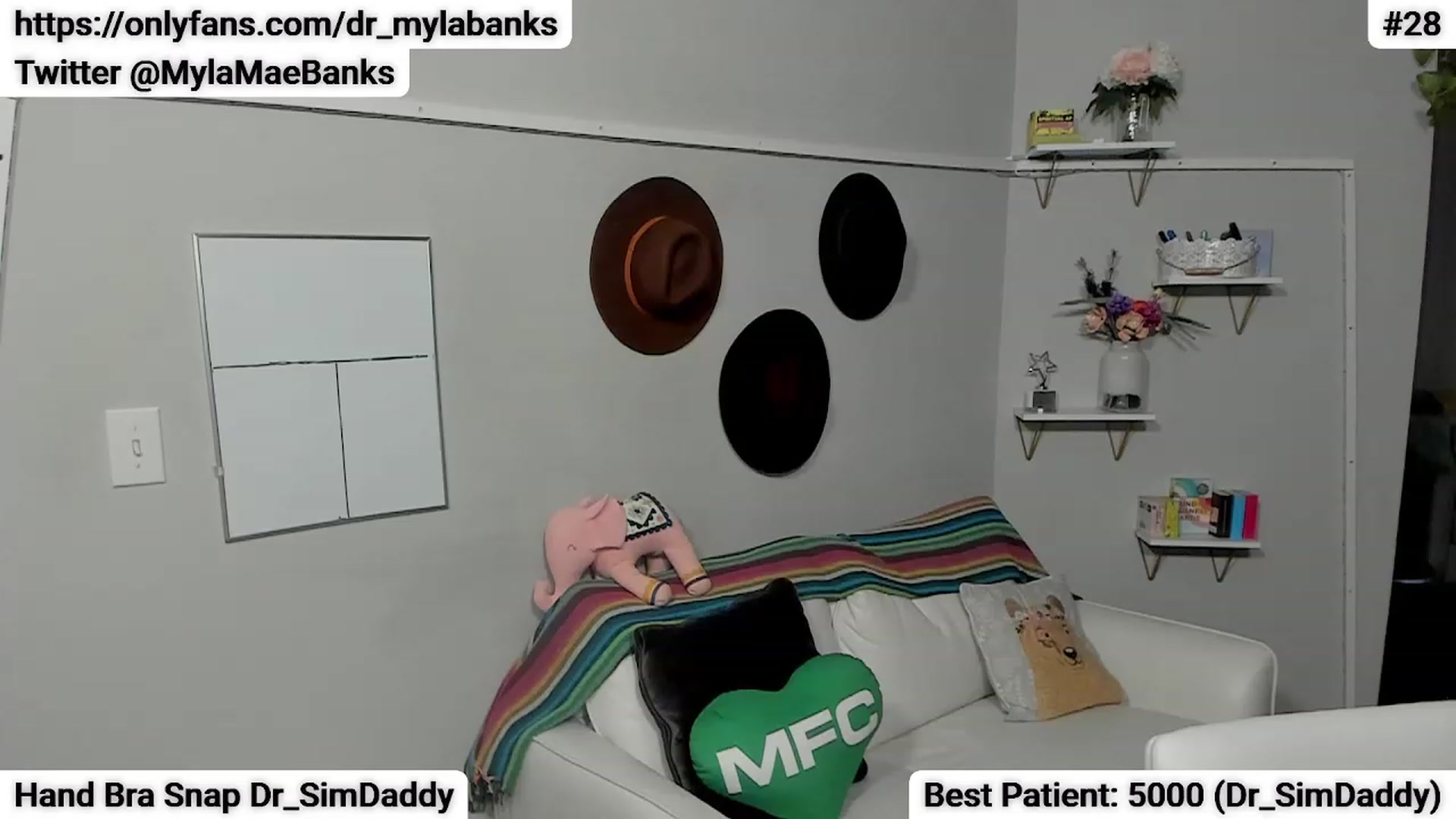 Gallery image thumbnail from Dr_MylaBanks's myfreecams stream on, 09/15/2023, 05:36 image 17 of 20
