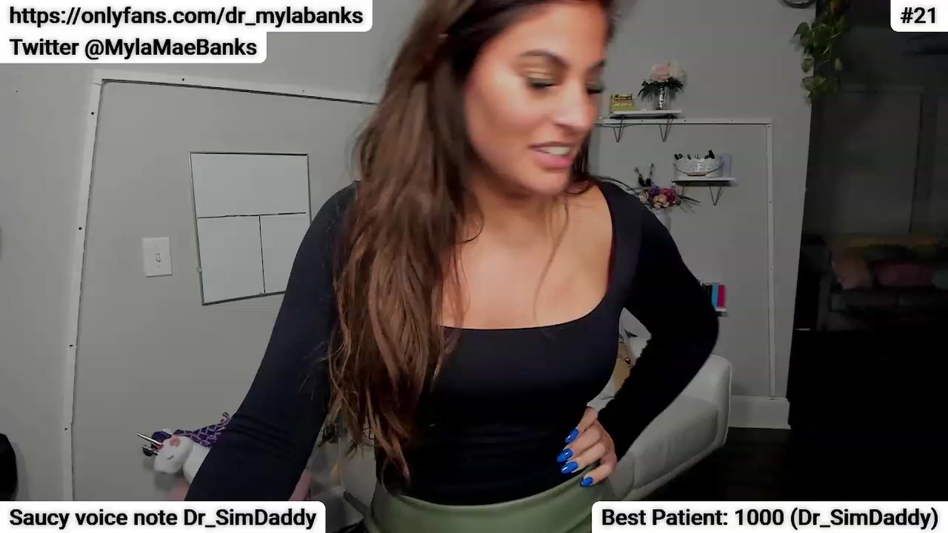 Gallery image thumbnail from Dr_MylaBanks's myfreecams stream on, 09/16/2023, 03:45 image 19 of 20