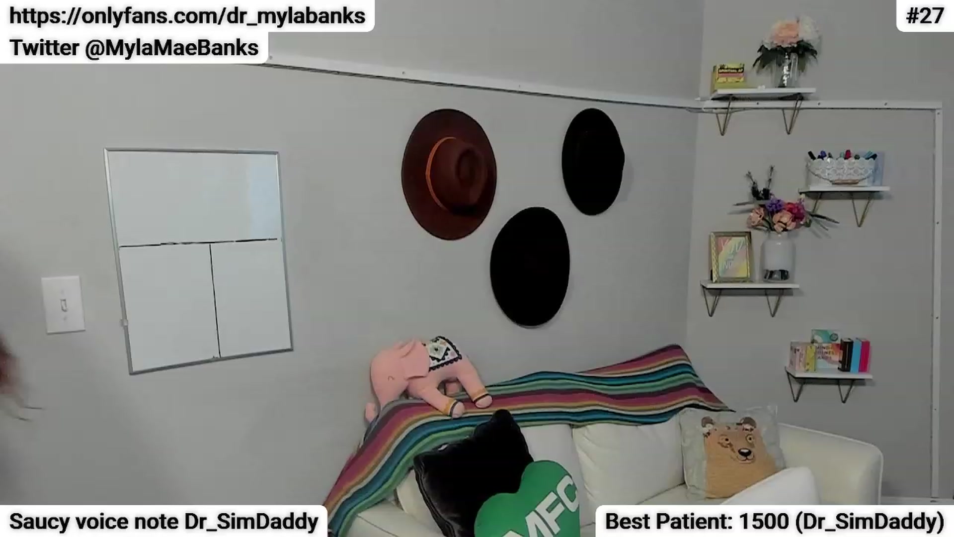 Gallery image thumbnail from Dr_MylaBanks's myfreecams stream on, 09/20/2023, 17:03 image 20 of 20