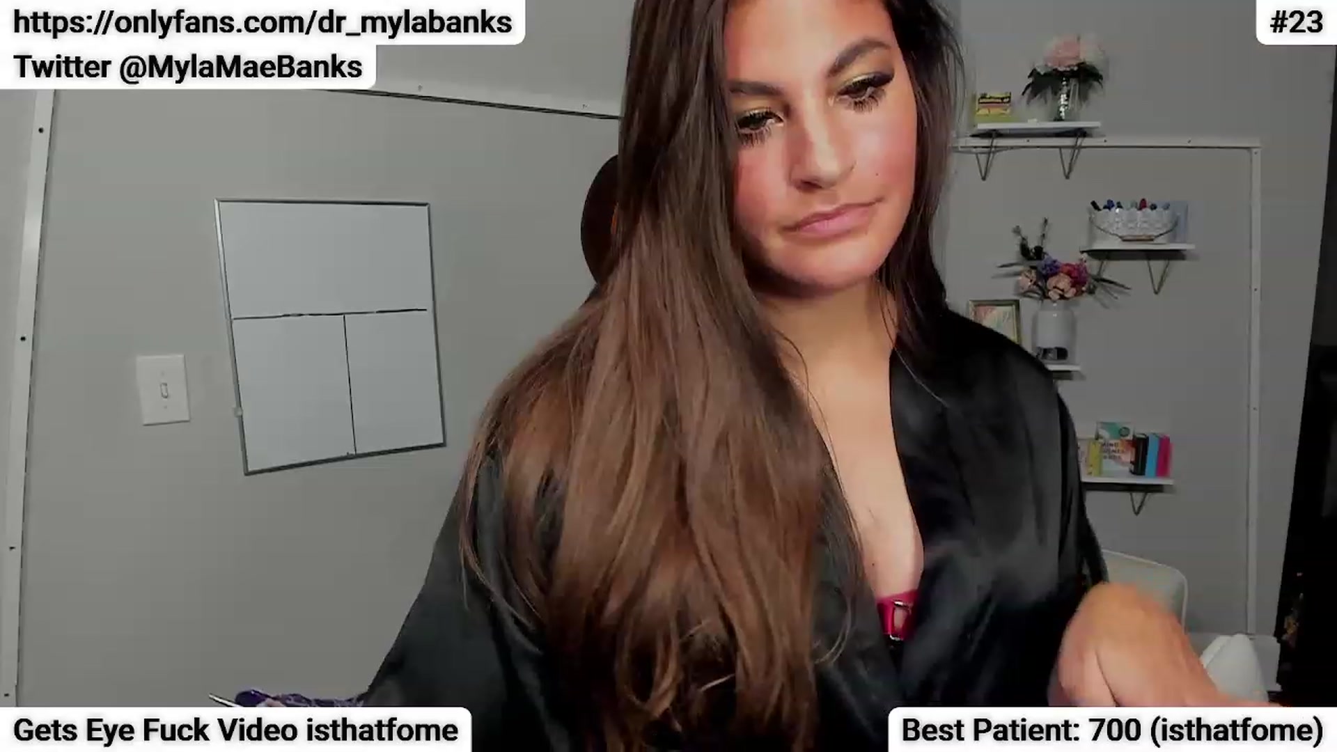 Gallery image thumbnail from Dr_MylaBanks's myfreecams stream on, 09/23/2023, 02:49 image 8 of 20