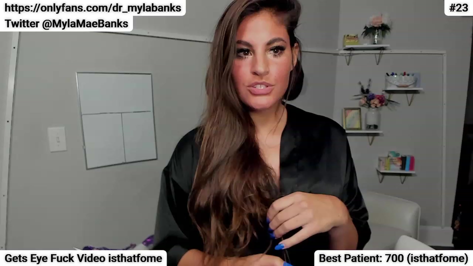 Gallery image thumbnail from Dr_MylaBanks's myfreecams stream on, 09/23/2023, 02:49 image 12 of 20