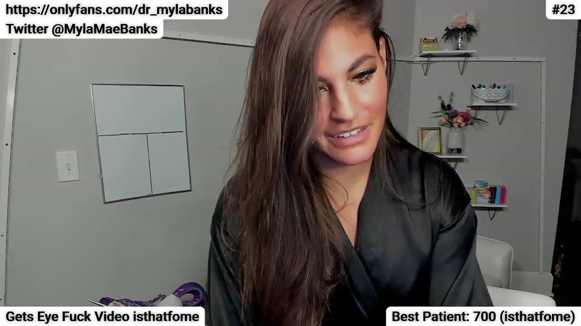 Gallery image thumbnail from Dr_MylaBanks's myfreecams stream on, 09/23/2023, 02:49 image 13 of 20