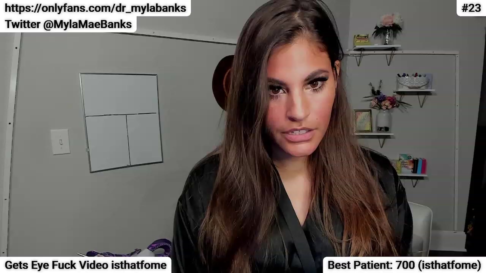 Gallery image thumbnail from Dr_MylaBanks's myfreecams stream on, 09/23/2023, 02:49 image 10 of 20