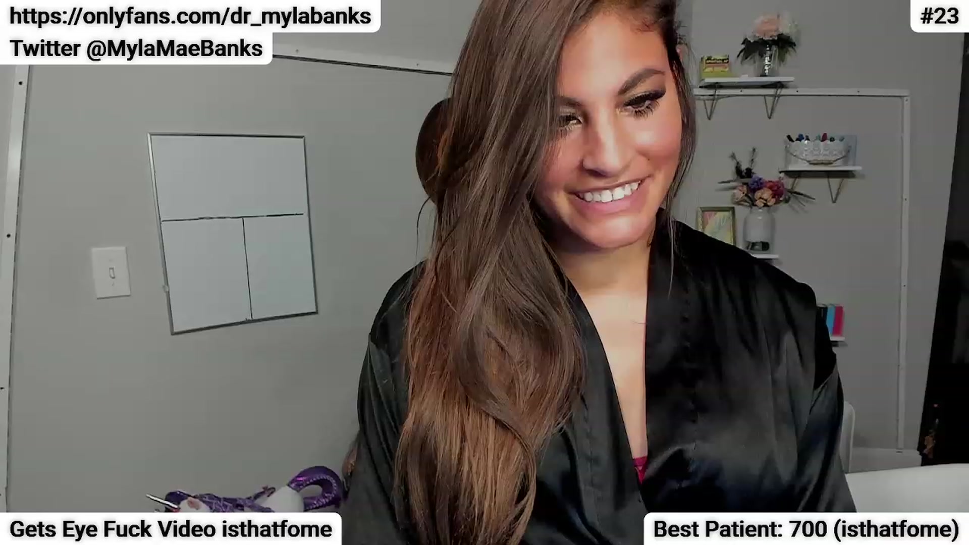 Gallery image thumbnail from Dr_MylaBanks's myfreecams stream on, 09/23/2023, 02:49 image 5 of 20