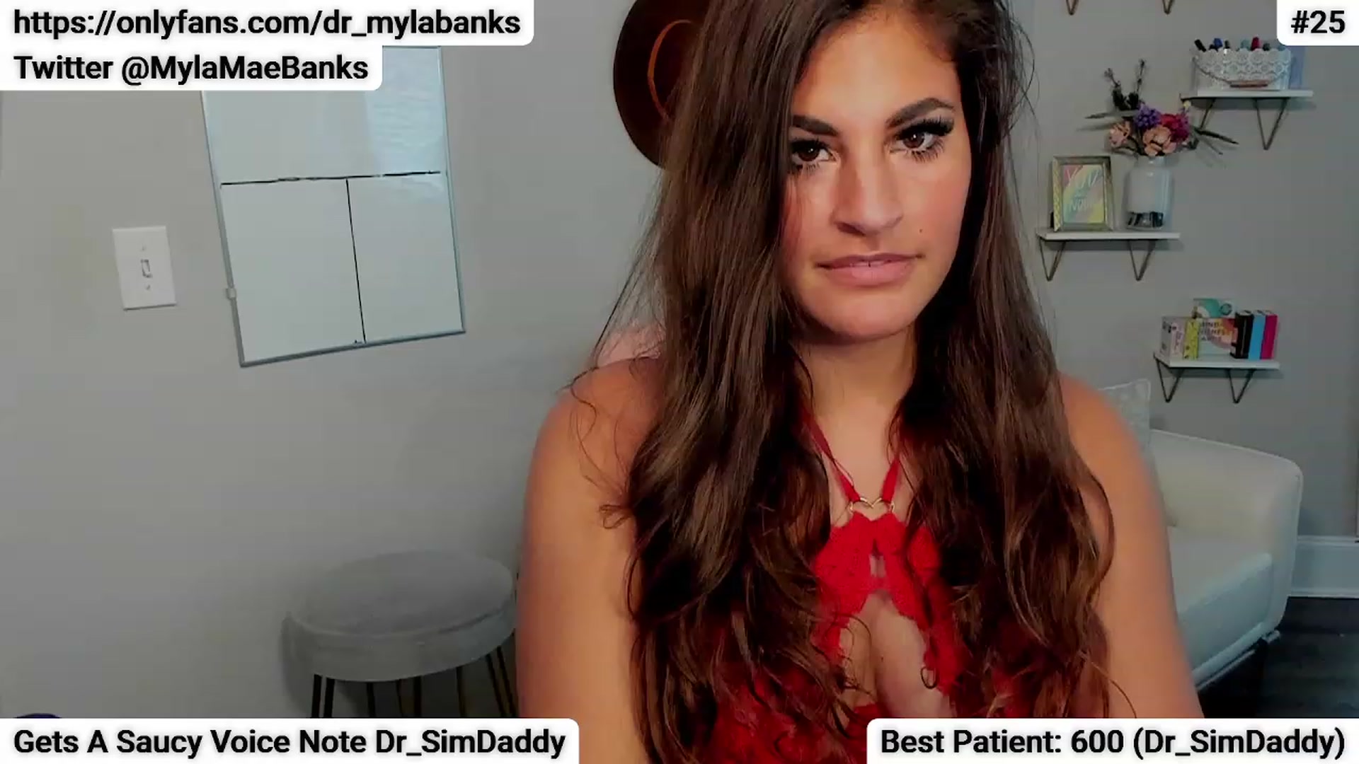 Gallery image thumbnail from Dr_MylaBanks's myfreecams stream on, 09/25/2023, 19:05 image 8 of 20