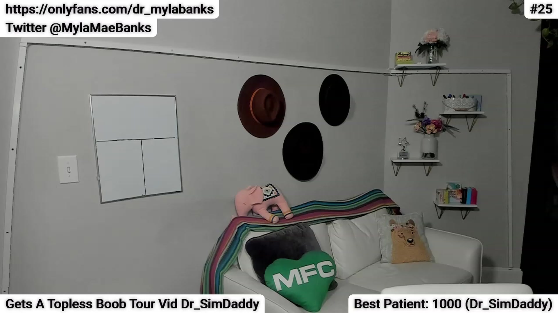 Gallery image thumbnail from Dr_MylaBanks's myfreecams stream on, 09/29/2023, 01:07 image 18 of 20