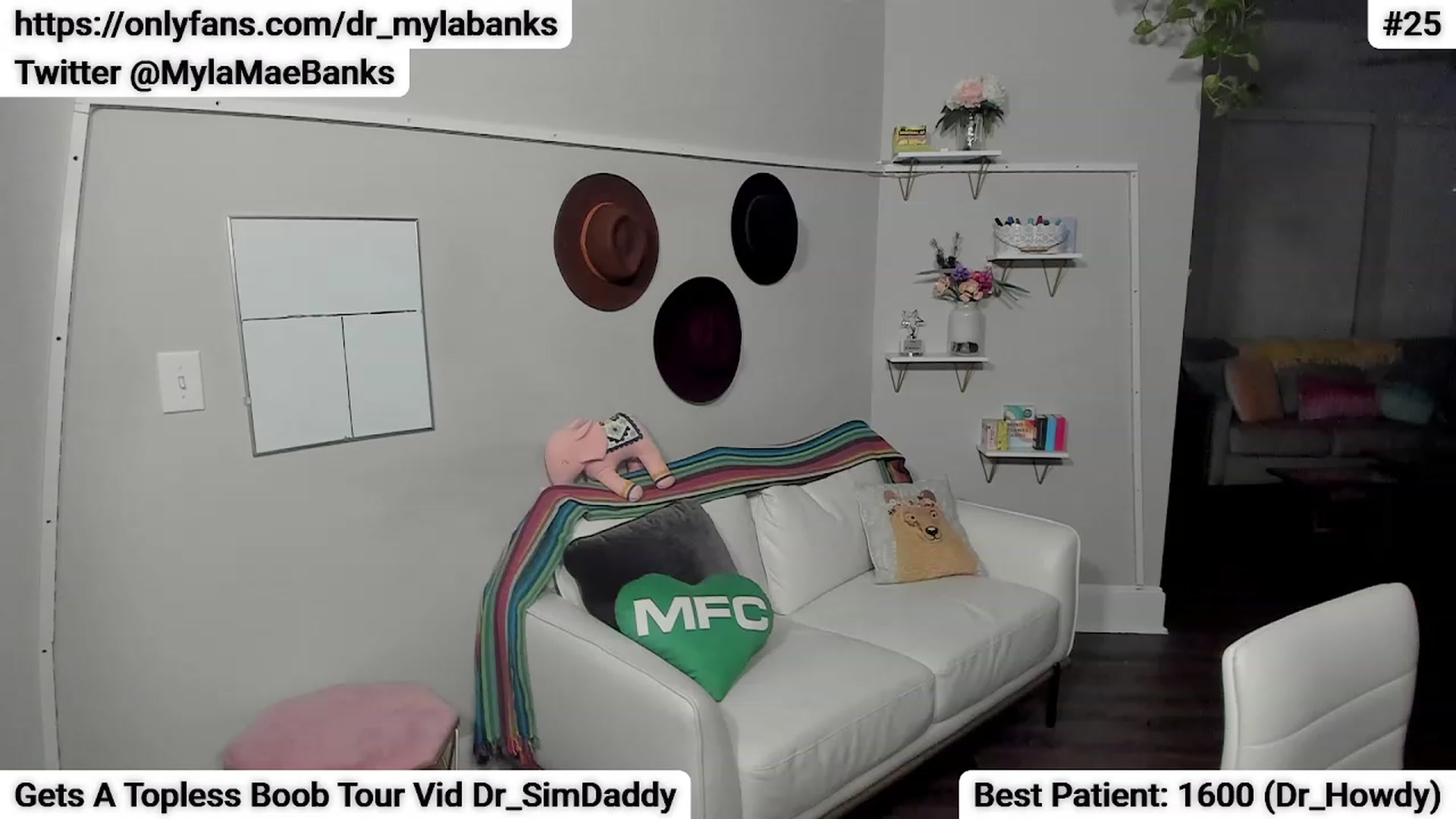 Gallery image thumbnail from Dr_MylaBanks's myfreecams stream on, 09/29/2023, 02:31 image 14 of 20