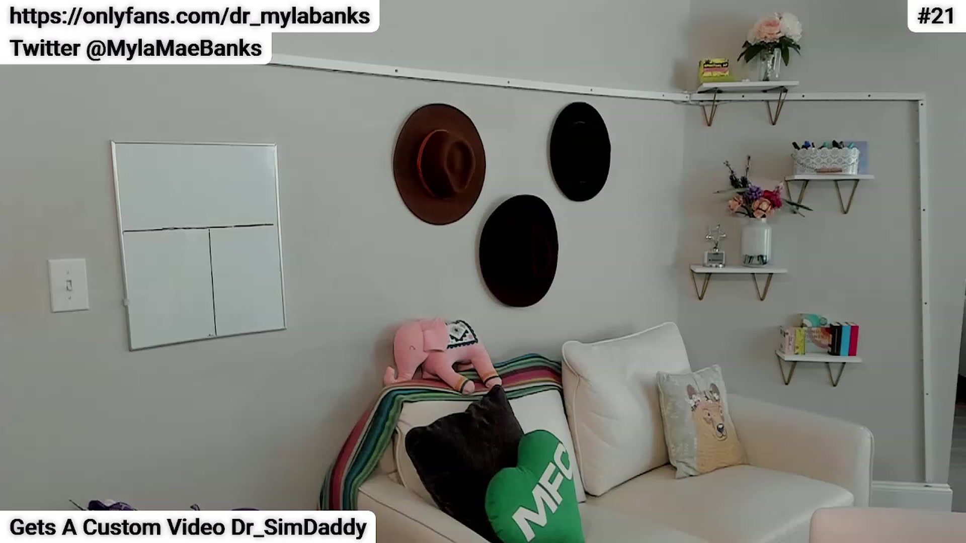 Gallery image thumbnail from Dr_MylaBanks's myfreecams stream on, 10/01/2023, 24:48 image 4 of 20