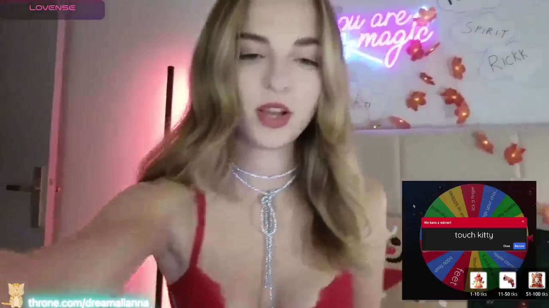 Gallery image thumbnail from DreamAlianna's myfreecams stream on, 12/24/2025, 24:41 image 4 of 20