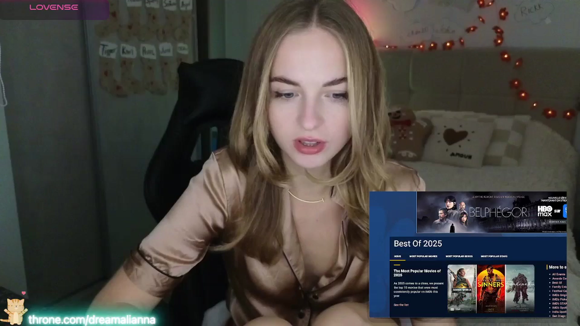 Gallery image thumbnail from DreamAlianna's myfreecams stream on, 12/28/2025, 16:57 image 7 of 20