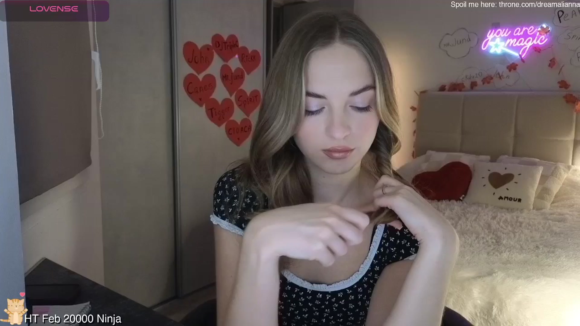 Gallery image thumbnail from DreamAlianna's myfreecams stream on, 02/16/2026, 20:12 image 1 of 20