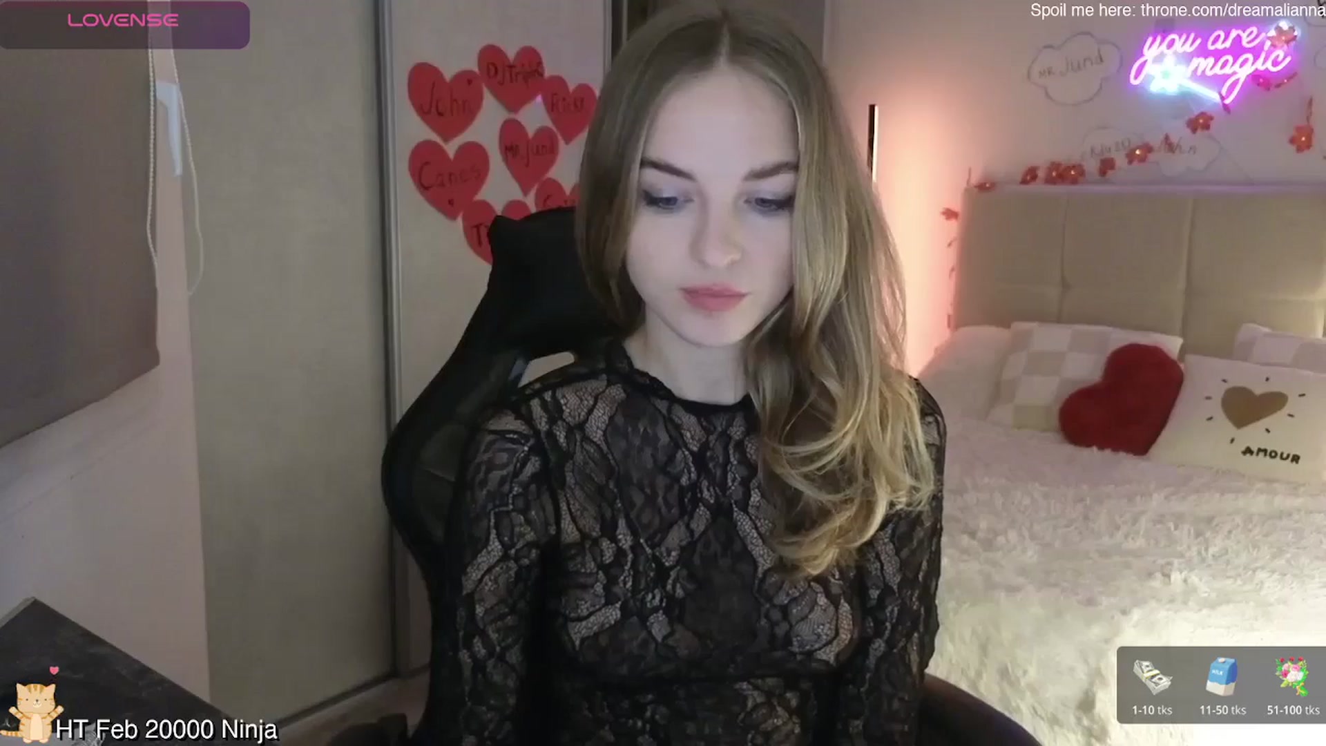 Gallery image thumbnail from DreamAlianna's myfreecams stream on, 02/22/2026, 22:07 image 7 of 20