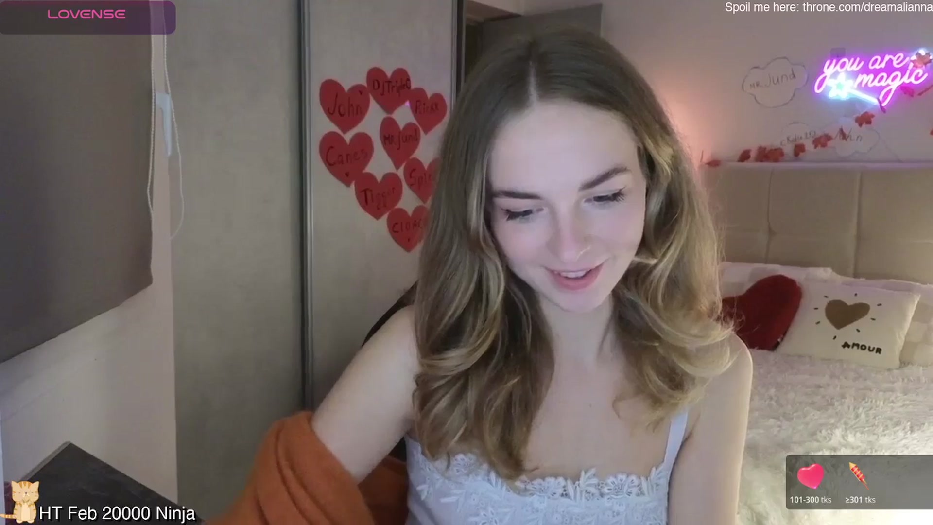 Gallery image thumbnail from DreamAlianna's myfreecams stream on, 02/23/2026, 22:04 image 6 of 20