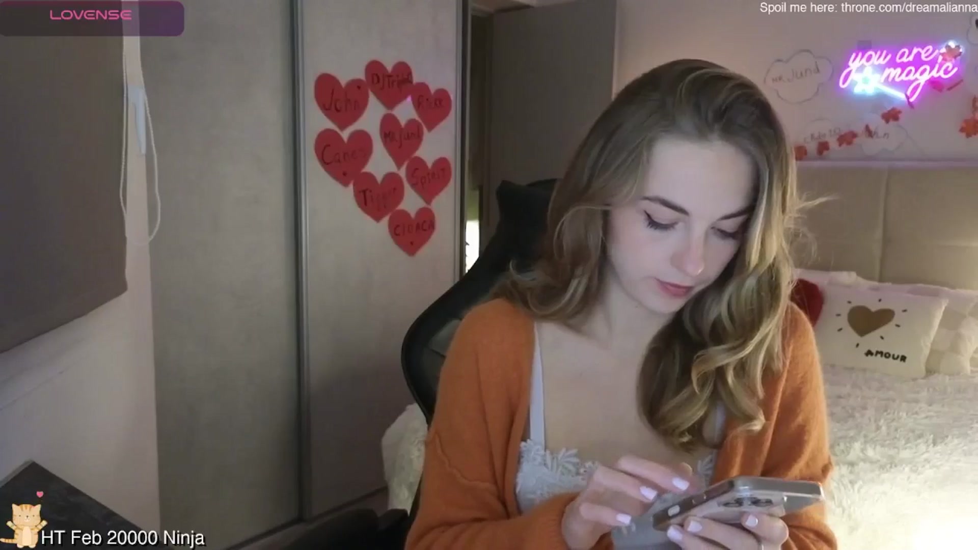 Gallery image thumbnail from DreamAlianna's myfreecams stream on, 02/23/2026, 22:04 image 17 of 20