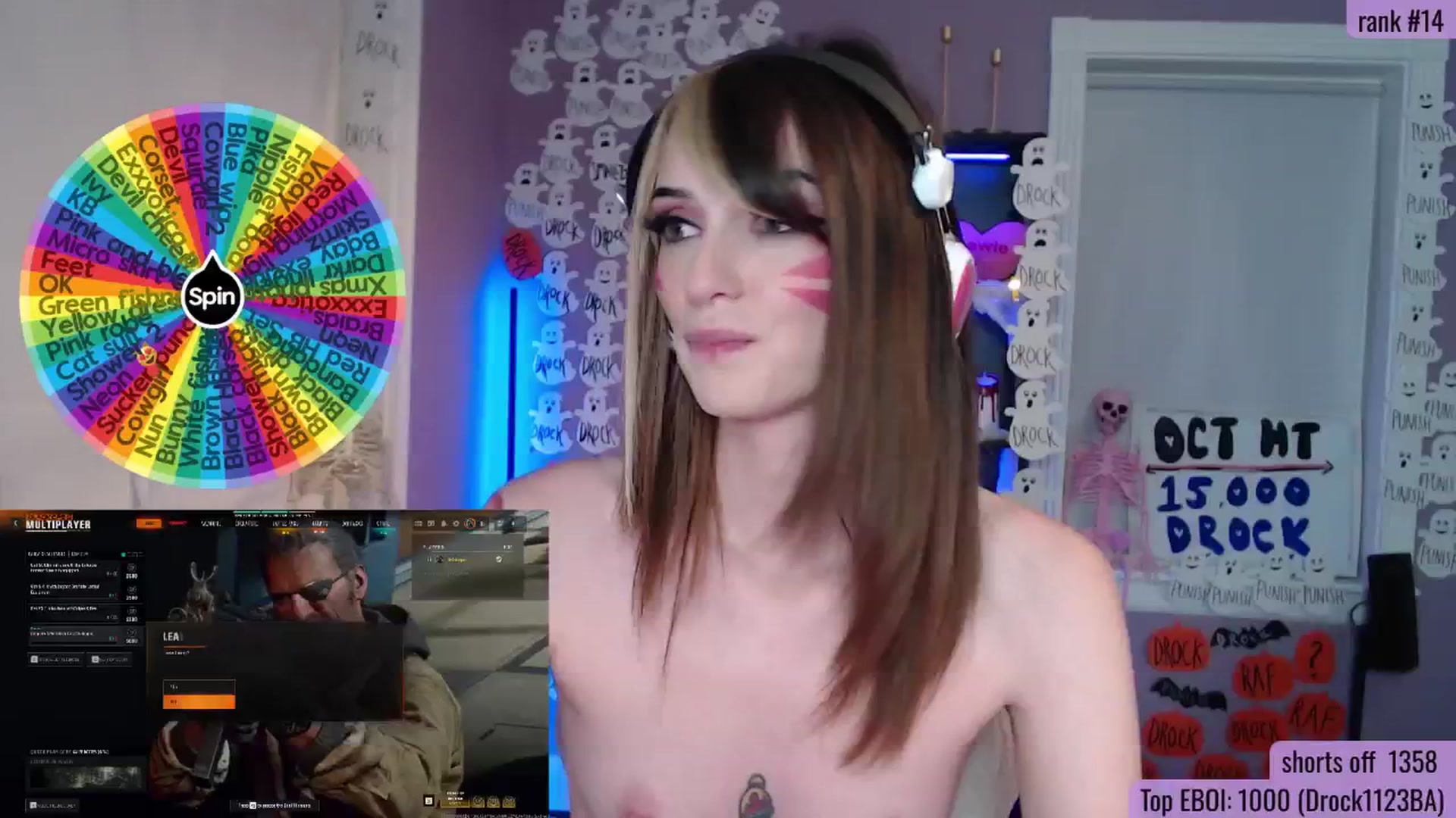 Gallery image thumbnail from DrocksAriel's myfreecams stream on, 10/31/2025, 03:56 image 14 of 20