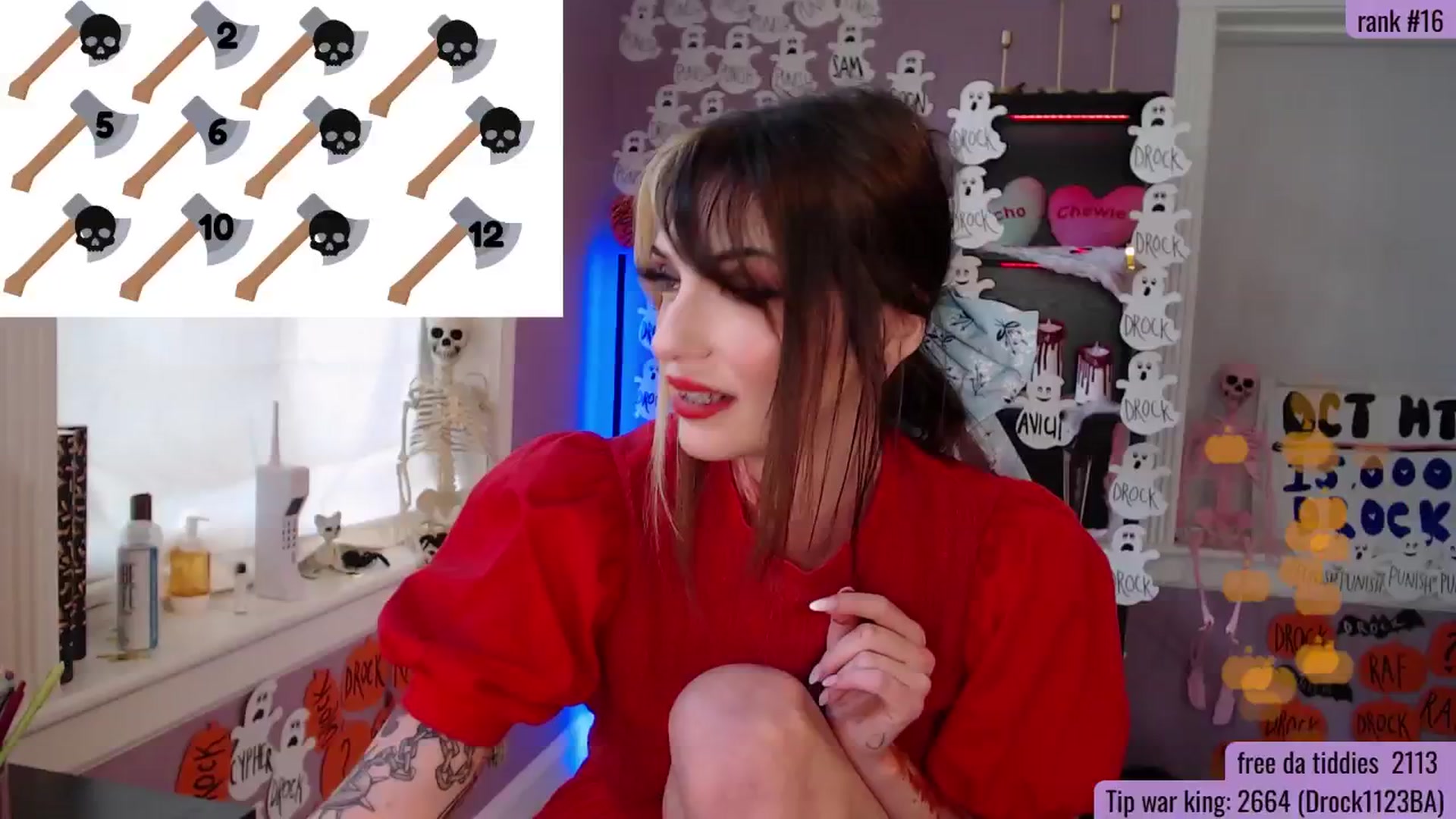 Gallery image thumbnail from DrocksAriel's myfreecams stream on, 10/31/2025, 21:33 image 1 of 20